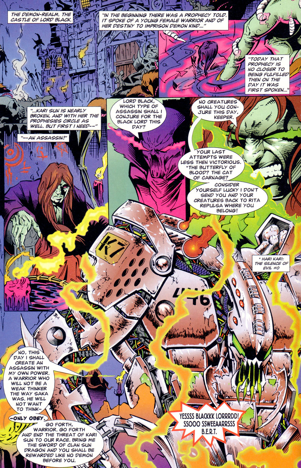 Read online Hari Kari Rebirth comic Issue Full