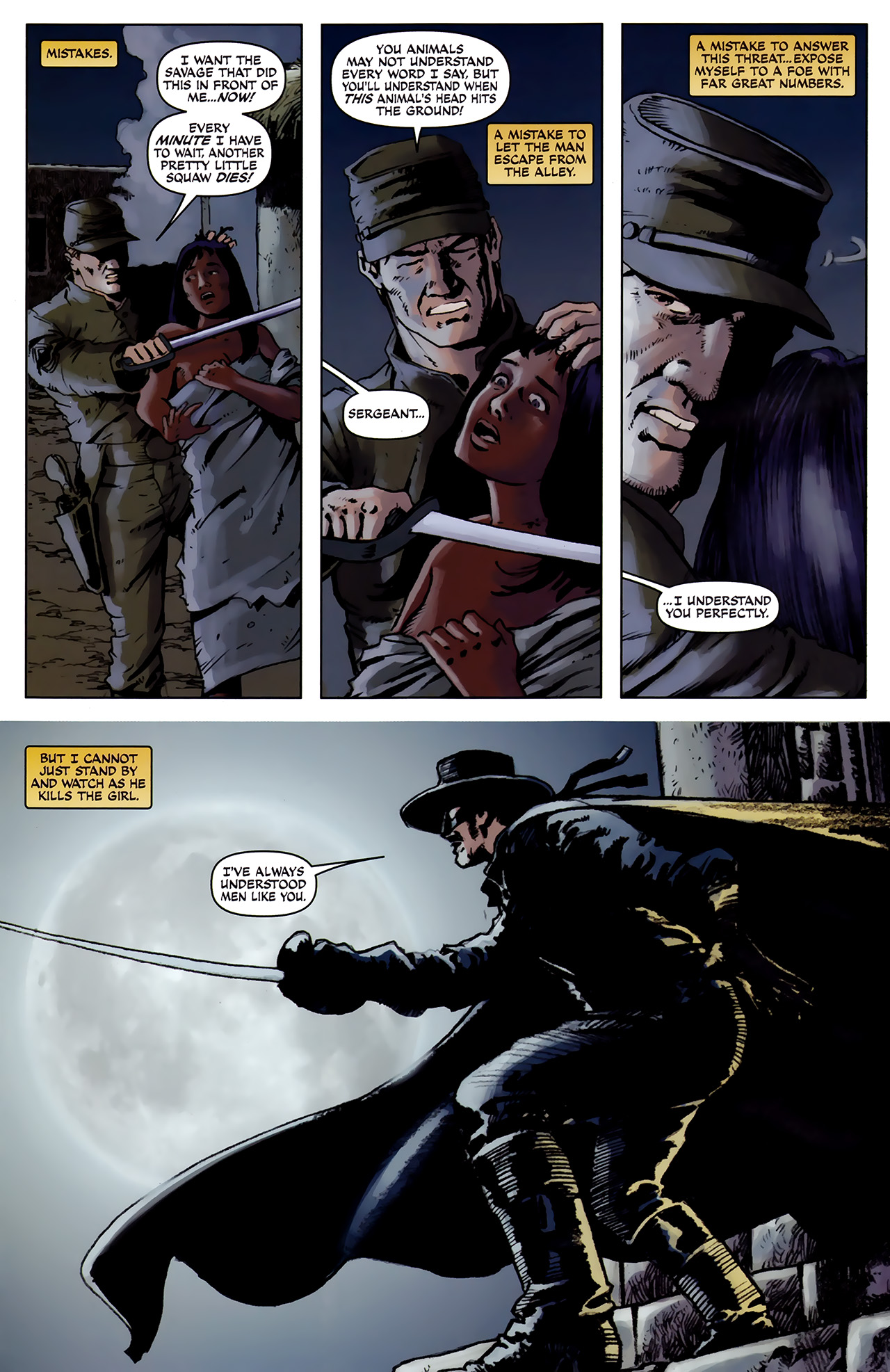 Read online The Lone Ranger & Zorro: The Death of Zorro comic -  Issue #1 - 20