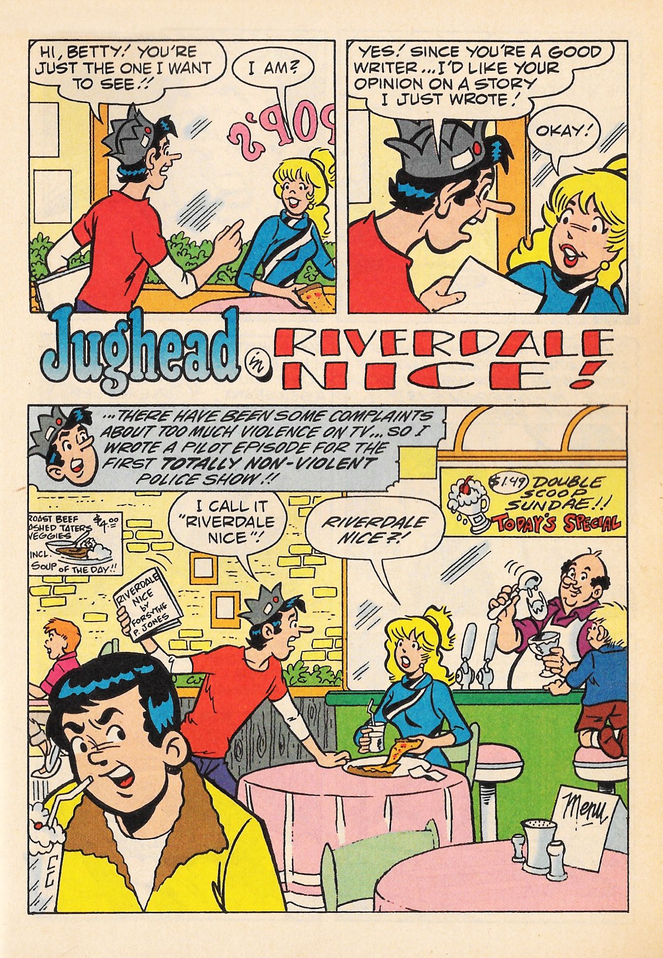 Read online Jughead Jones Comics Digest comic -  Issue #97 - 85