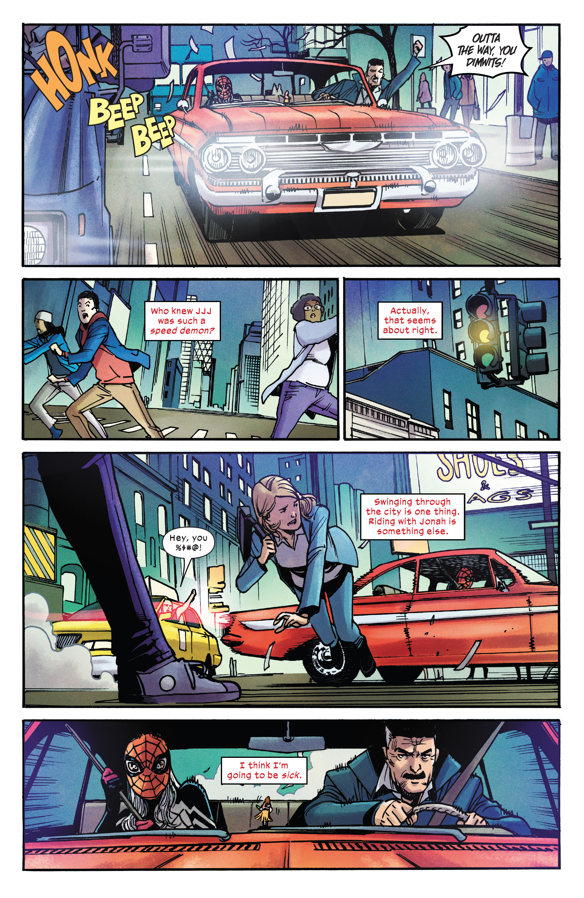 Read online Silk (2022) comic -  Issue #4 - 18