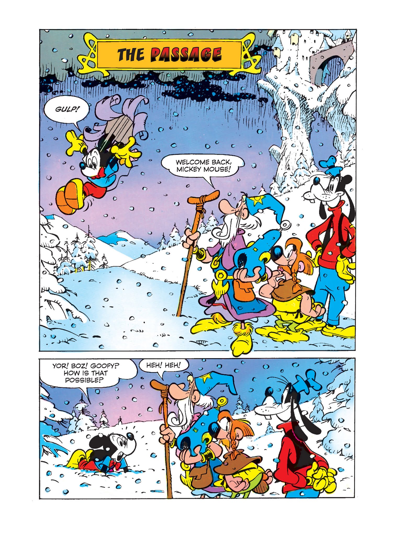 Read online Mickey Mouse in the Sword of Ice comic -  Issue #4 - 17