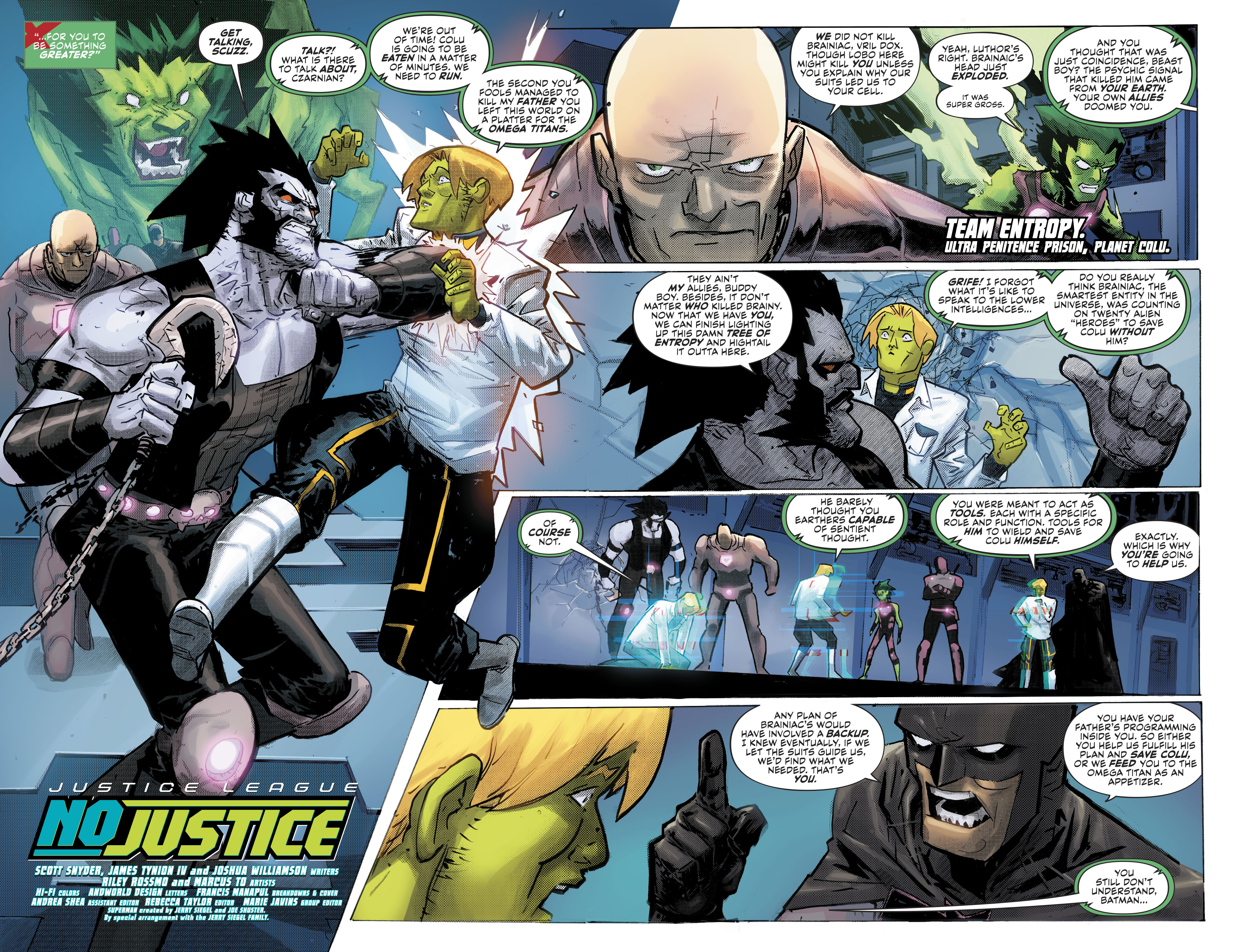 Read online Justice League: No Justice comic -  Issue #3 - 5