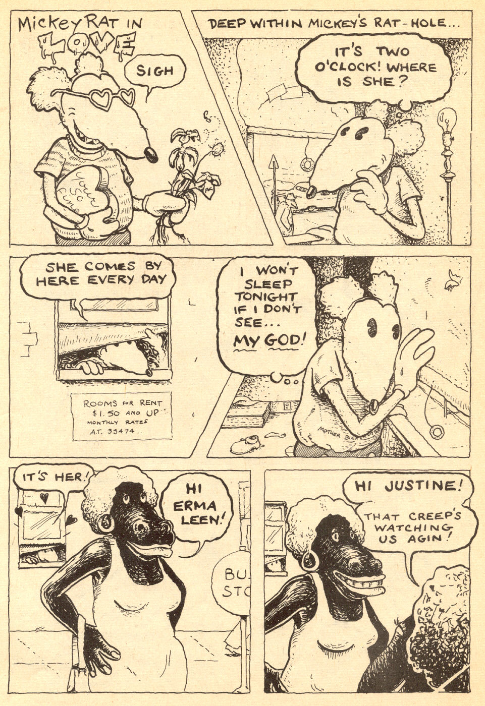 Read online Mickey Rat comic -  Issue #1 - 4