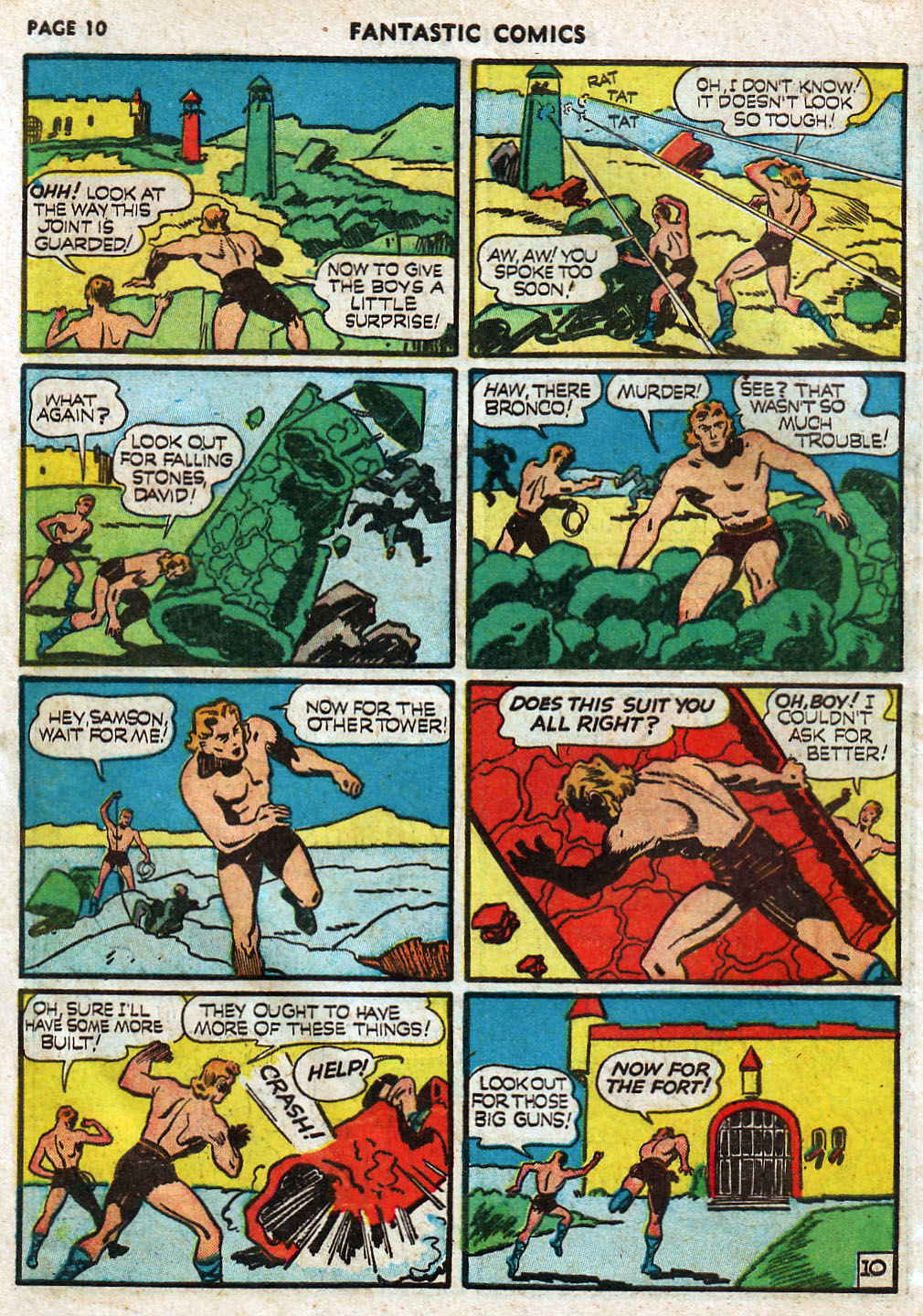 Read online Fantastic Comics comic -  Issue #17 - 12