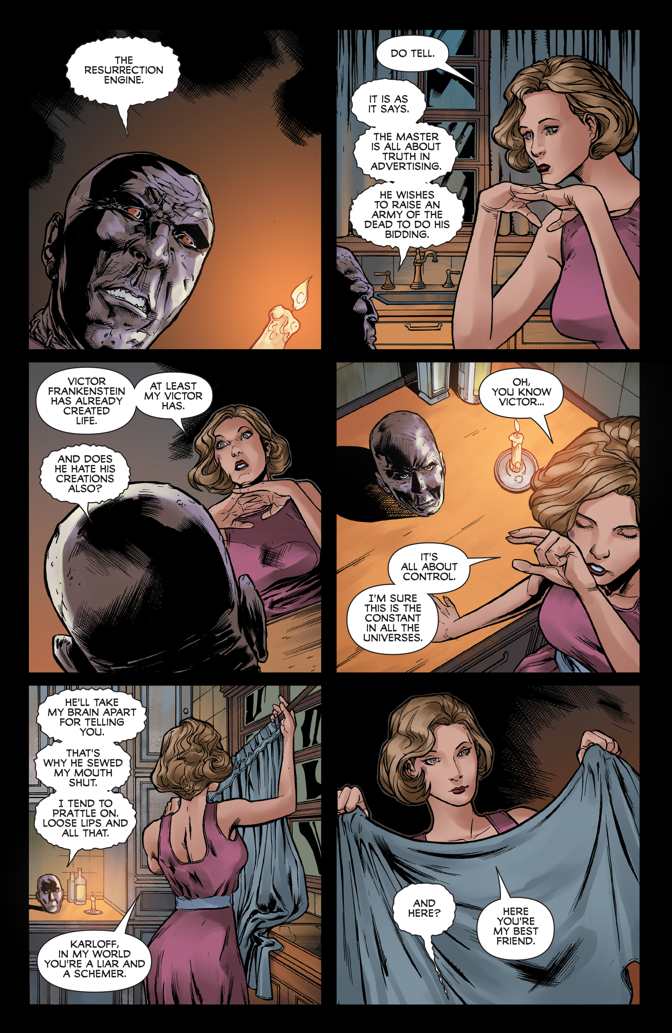 Read online Dean Koontz's Frankenstein: Storm Surge comic -  Issue #3 - 14