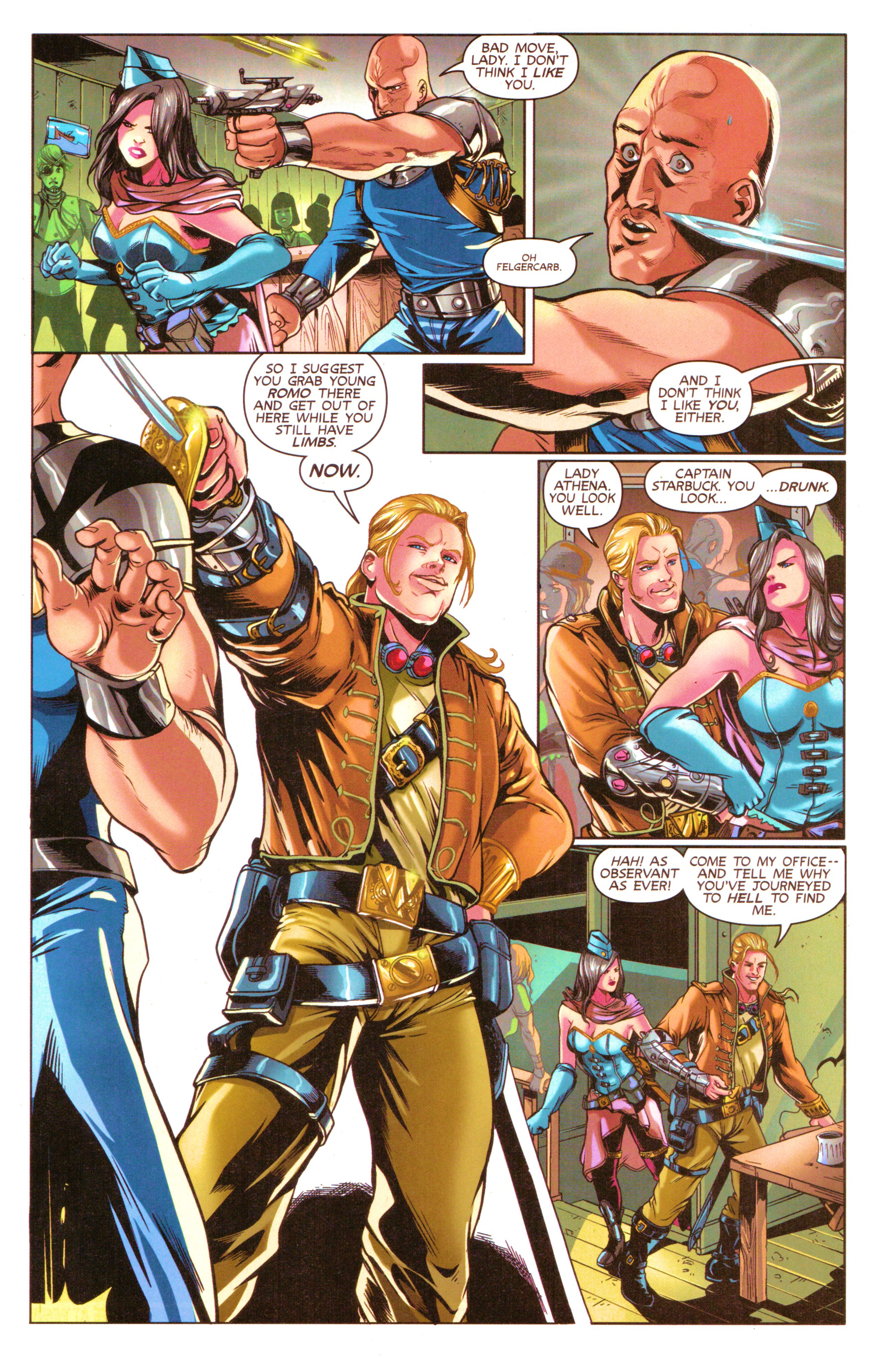 Read online Steampunk Battlestar Galactica 1880 comic -  Issue #1 - 16