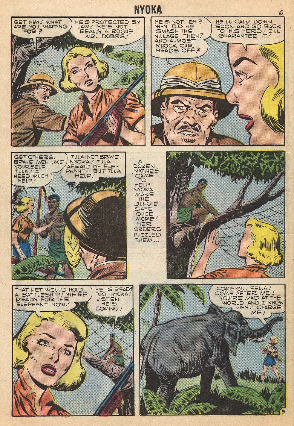 Read online Nyoka the Jungle Girl (1955) comic -  Issue #22 - 8