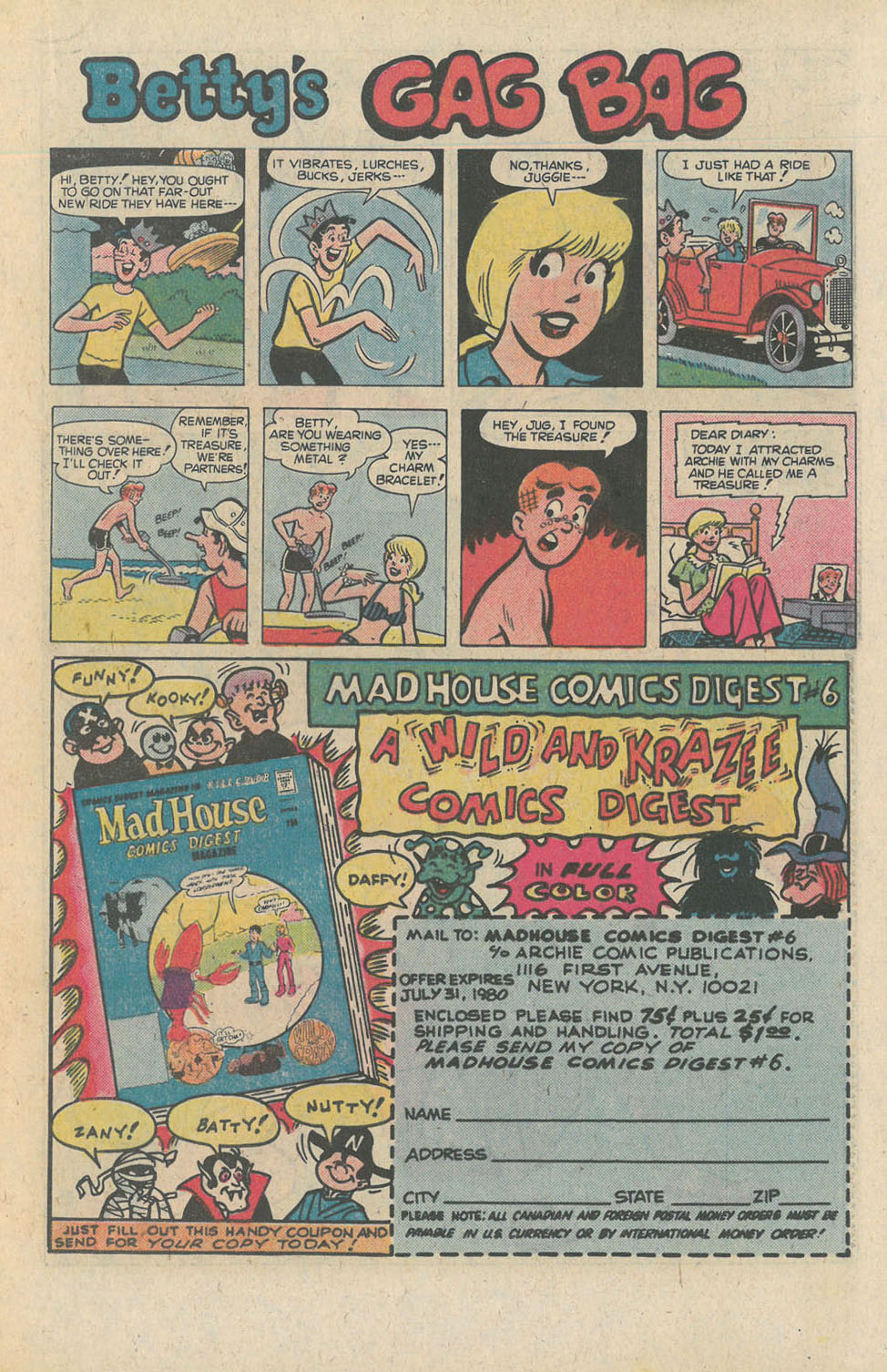 Read online Betty and Me comic -  Issue #112 - 19