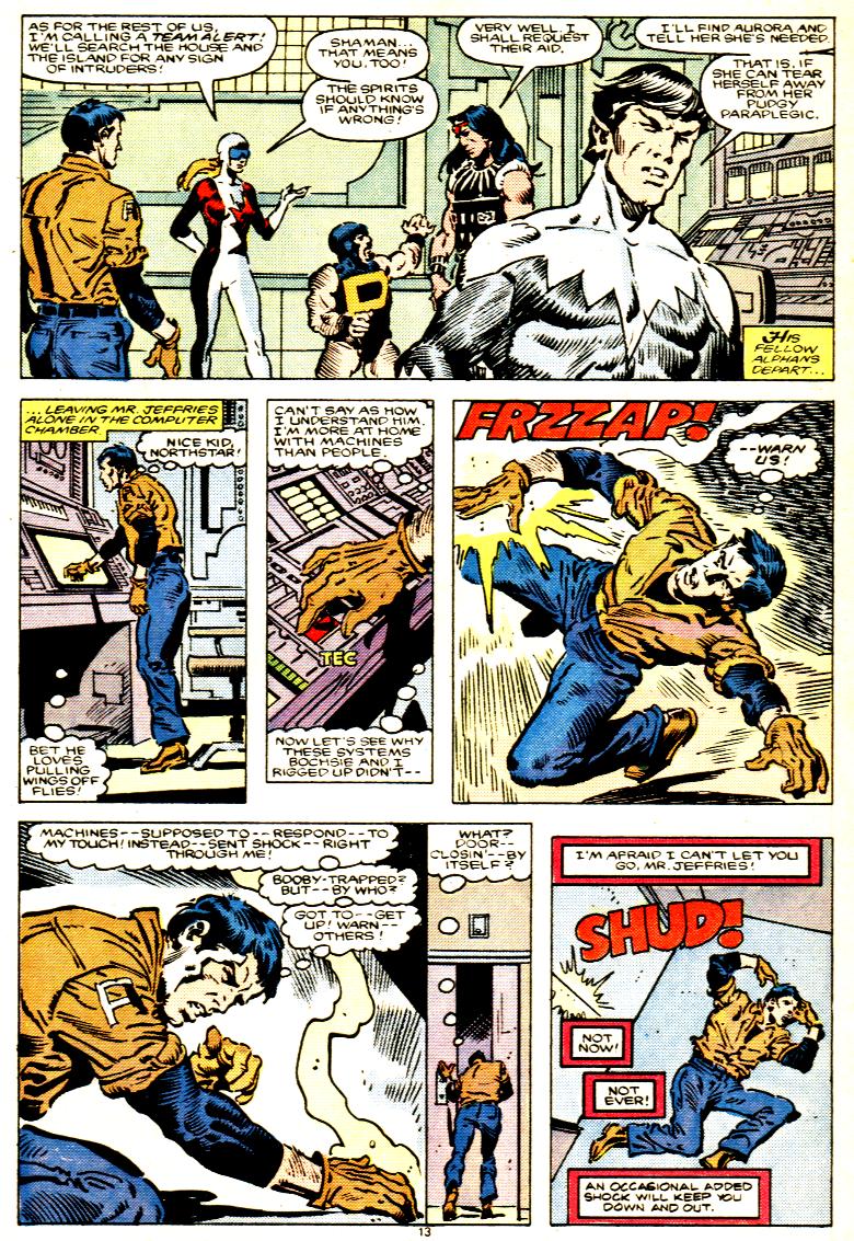 Read online Alpha Flight (1983) comic -  Issue # _Annual 1 - 14