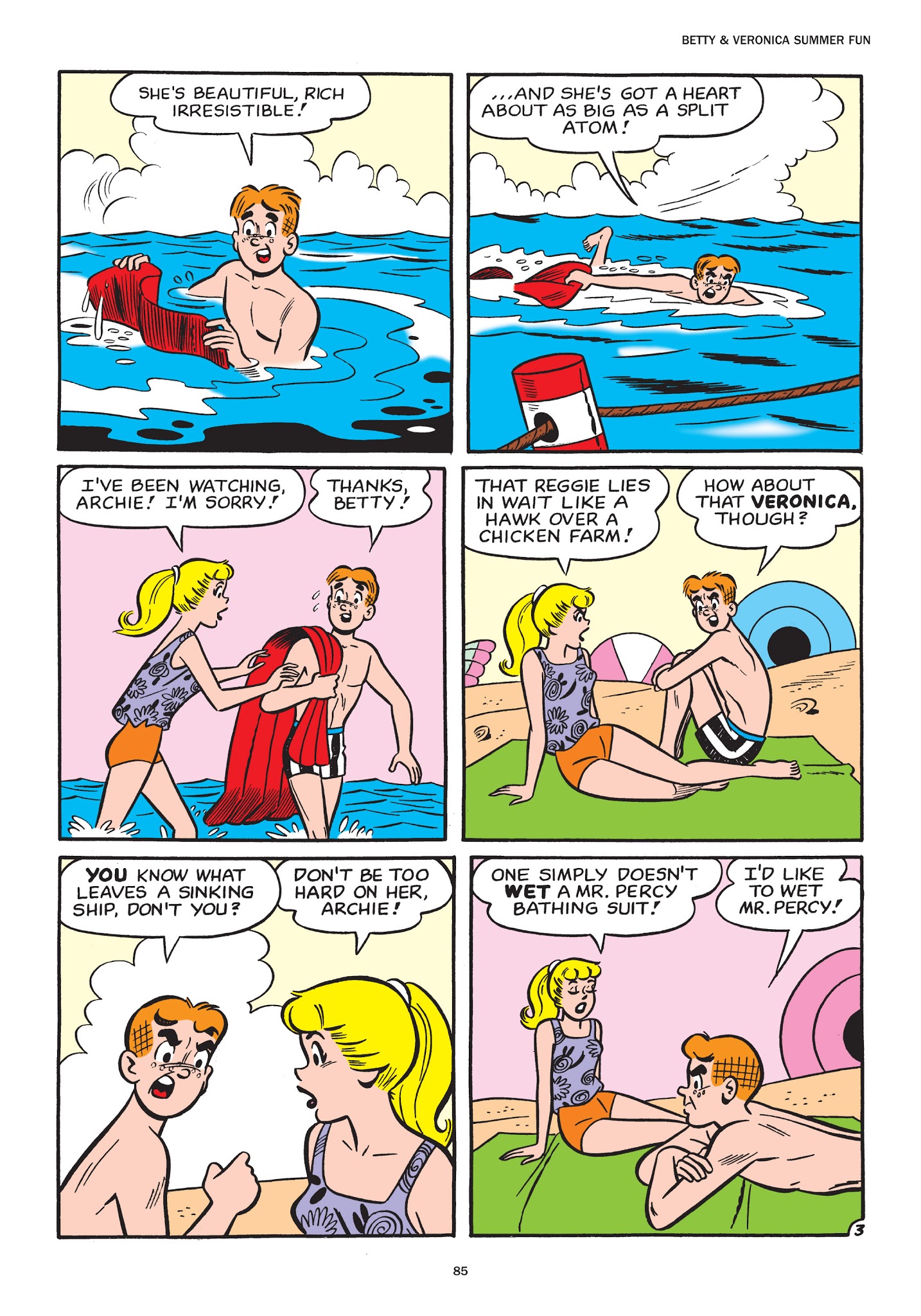 Read online Betty and Veronica Summer Fun comic -  Issue # TPB - 87