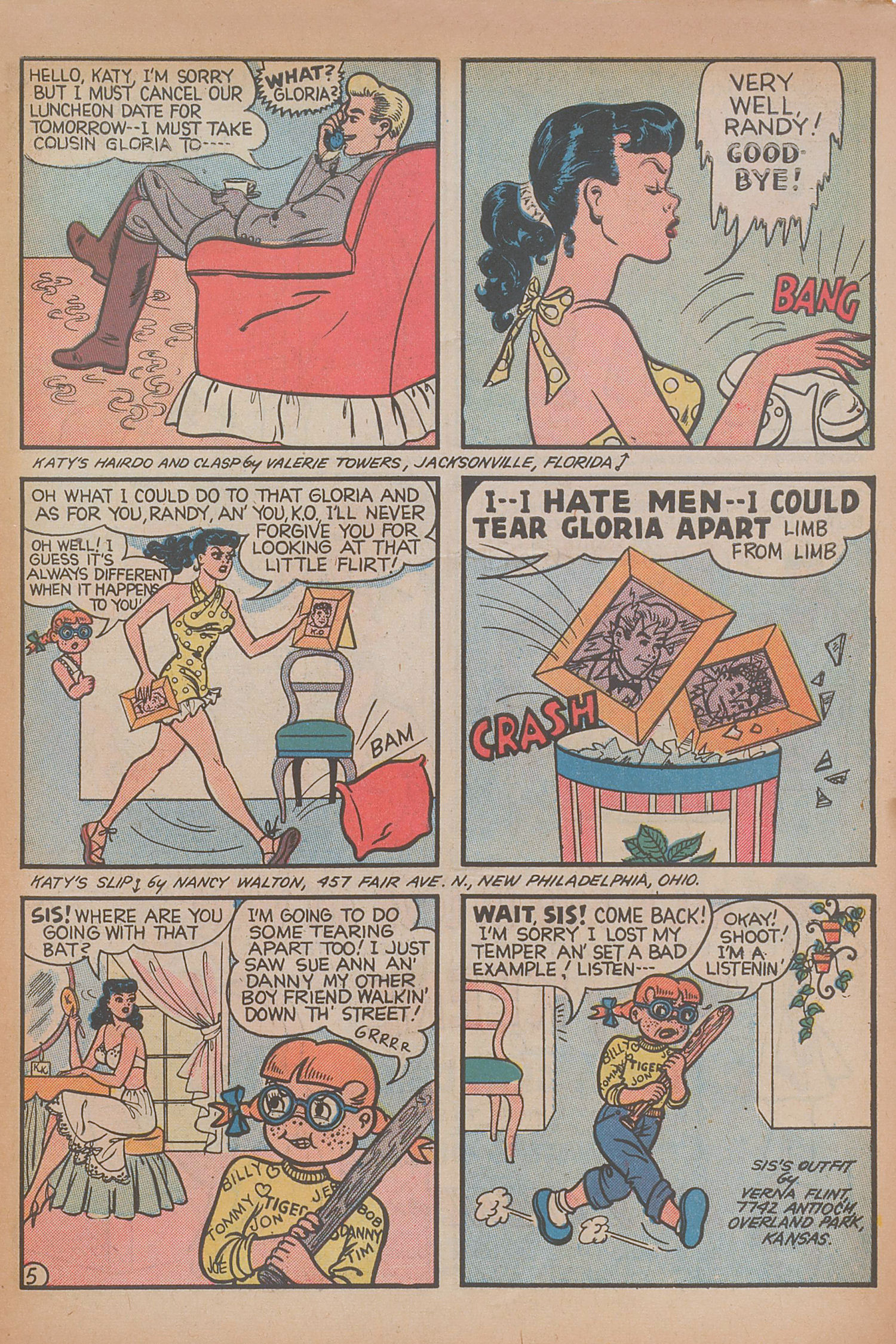 Read online Katy Keene (1949) comic -  Issue #8 - 31