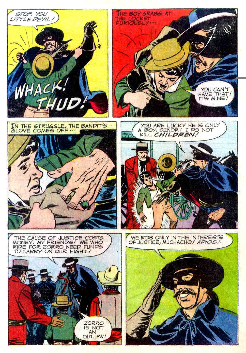 Read online Zorro (1966) comic -  Issue #4 - 4