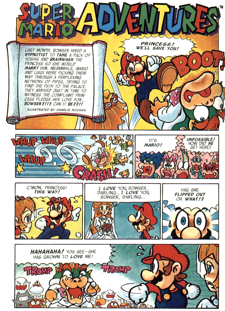 Read online Super Mario Adventures comic -  Issue # TPB - 91