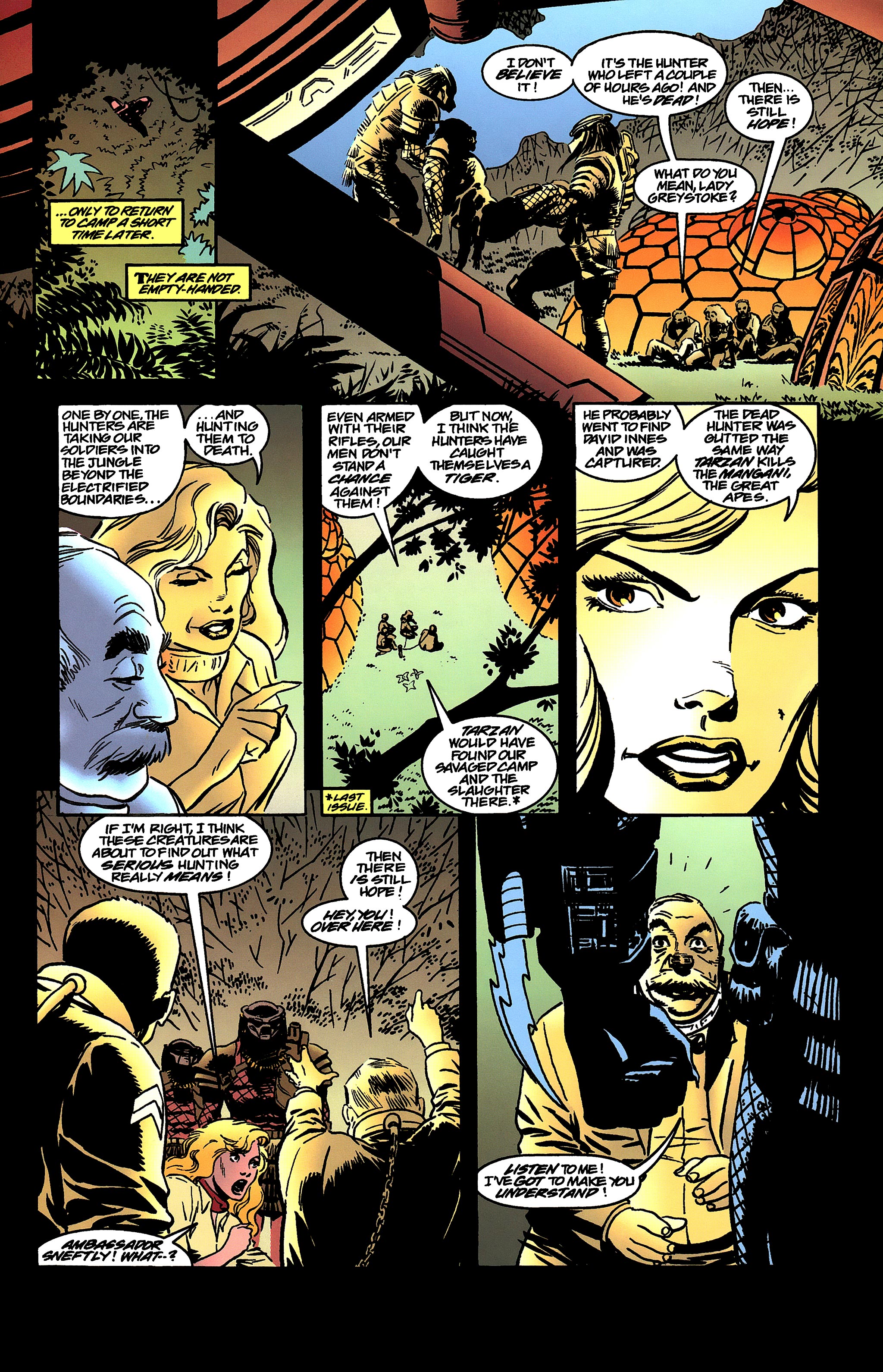 Read online Tarzan vs. Predator at the Earth's Core comic -  Issue #2 - 18