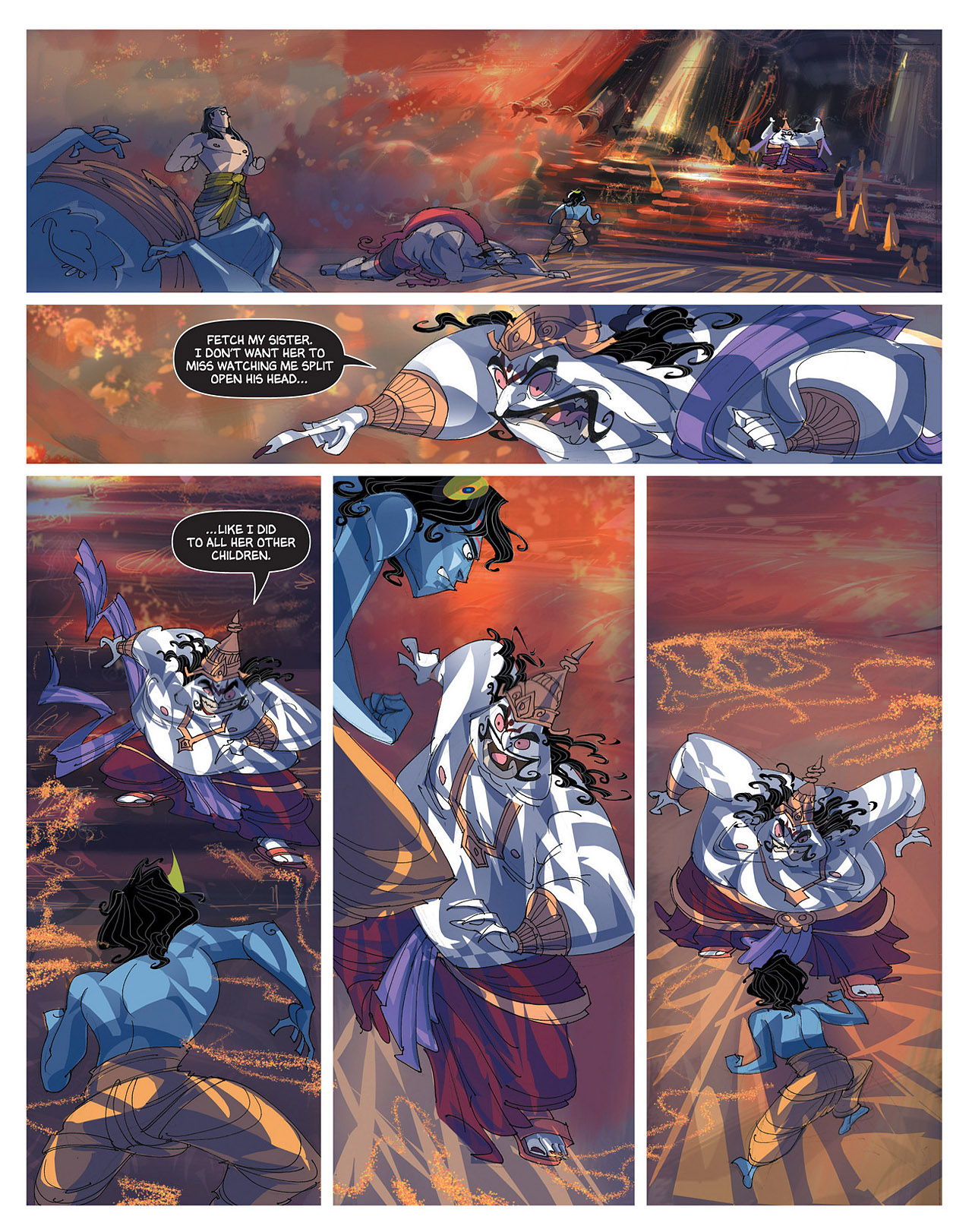 Read online Krishna: A Journey Within comic -  Issue # TPB (Part 1) - 77