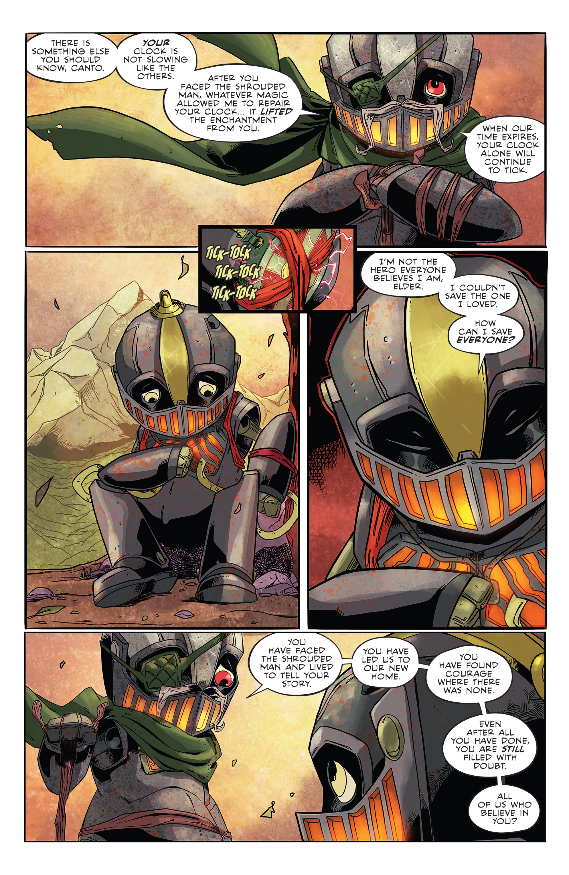 Read online Canto II: The Hollow Men comic -  Issue #1 - 20