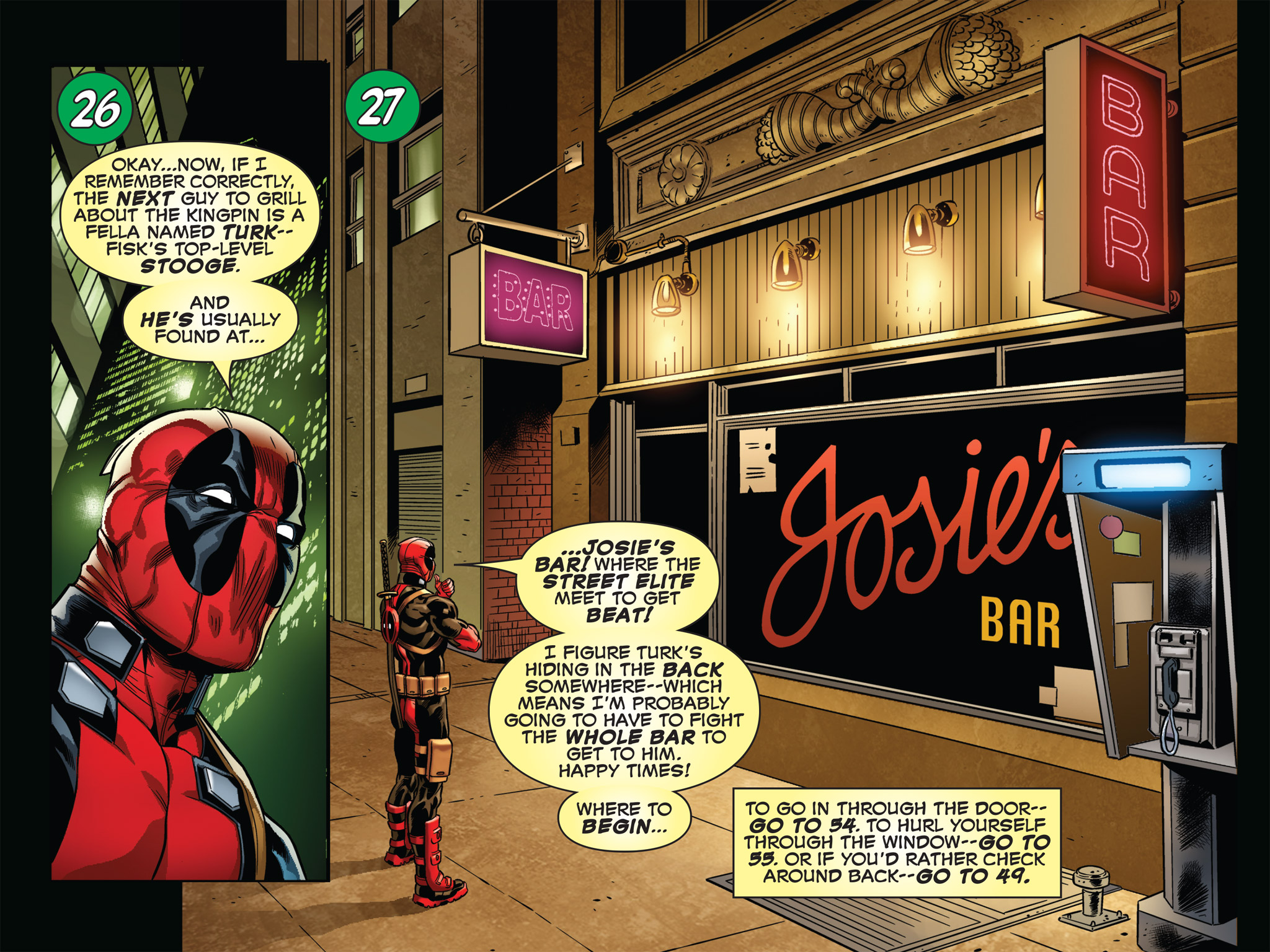 Read online You Are Deadpool comic -  Issue #4 - 30