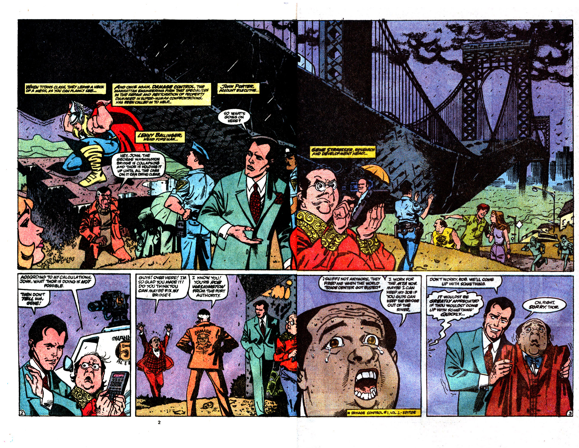 Read online Damage Control (vol. 2) comic -  Issue #1 - 3