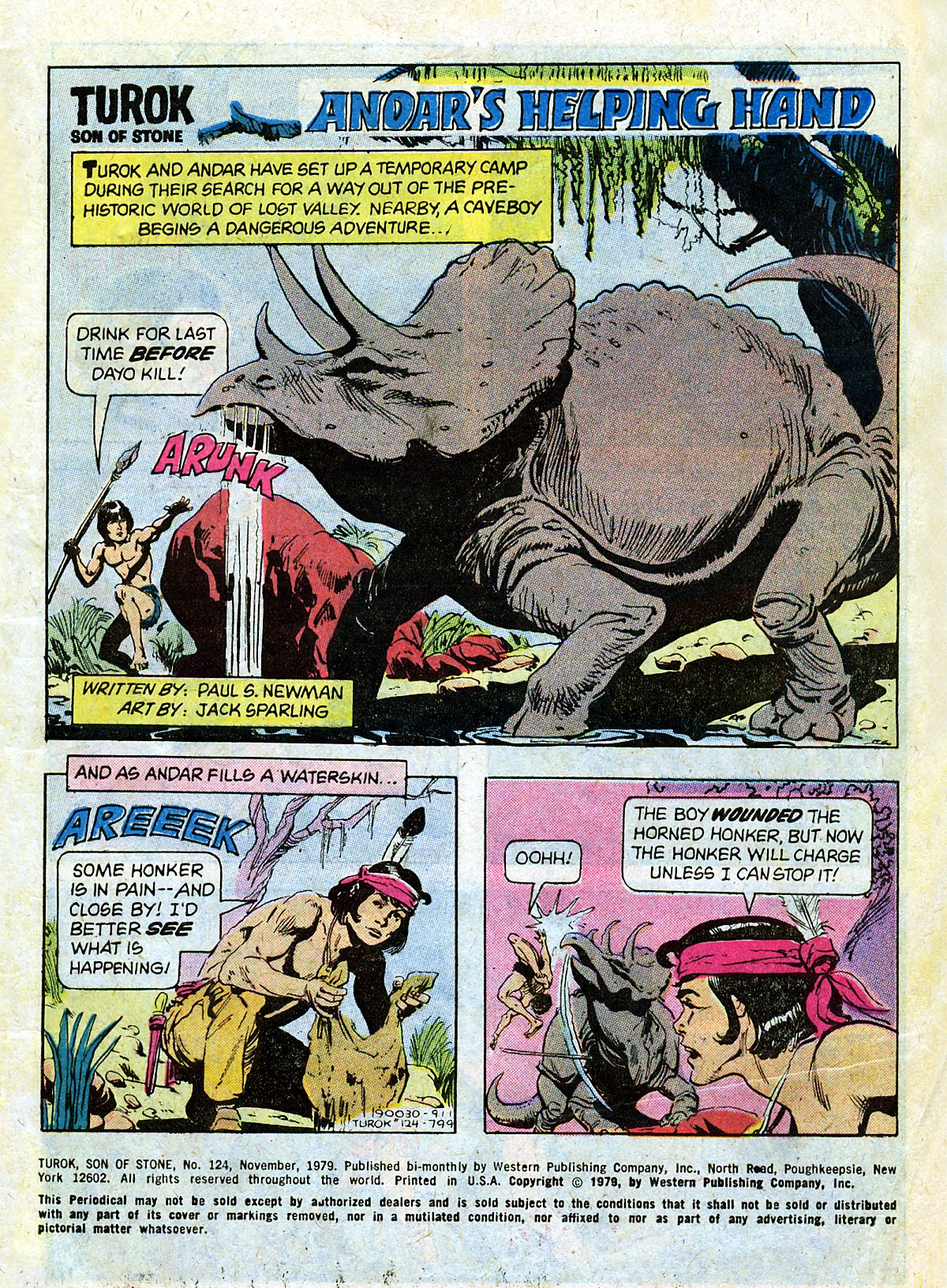 Read online Turok, Son of Stone comic -  Issue #124 - 3