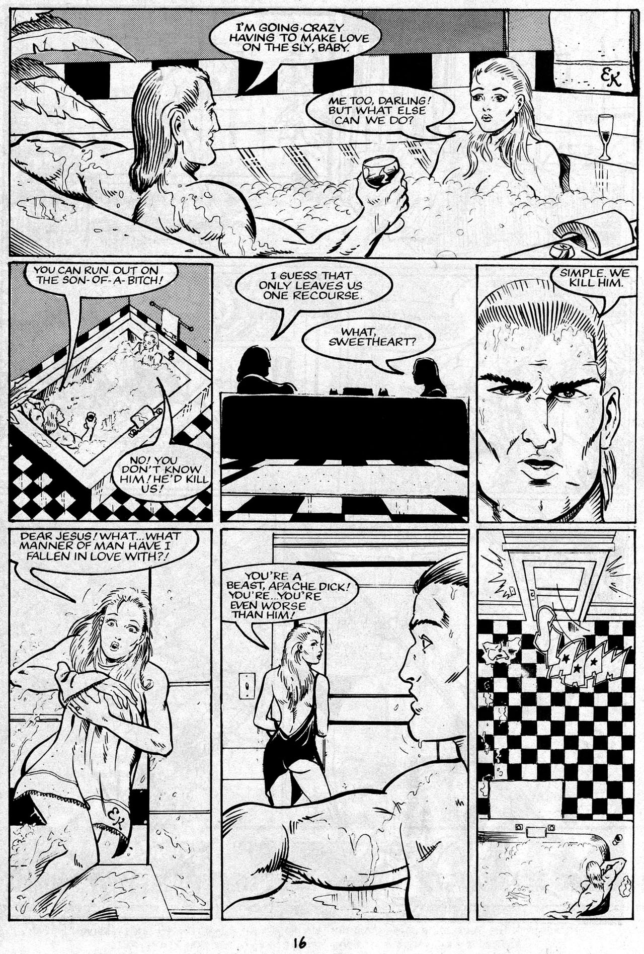 Read online Apache Dick comic -  Issue #1 - 19