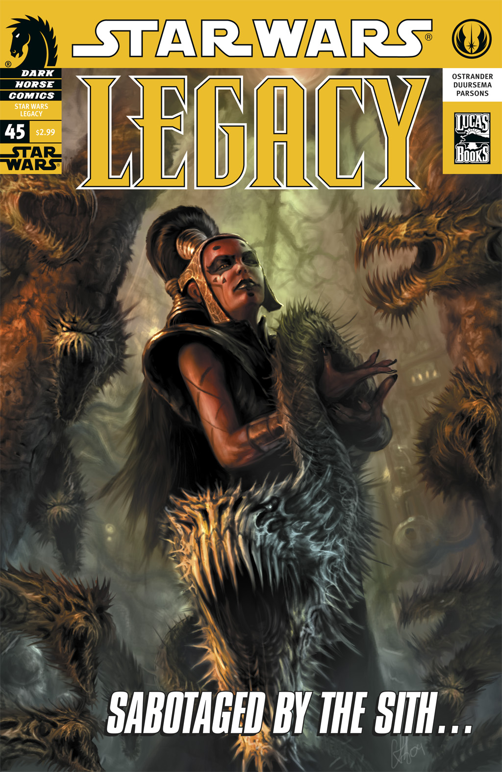 Read online Star Wars: Legacy (2006) comic -  Issue #45 - 1