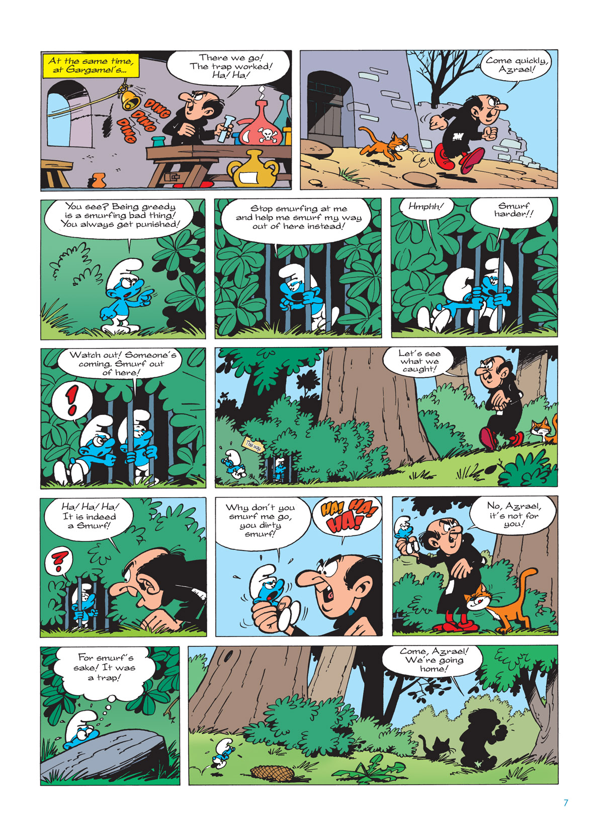 Read online The Smurfs comic -  Issue #9 - 7