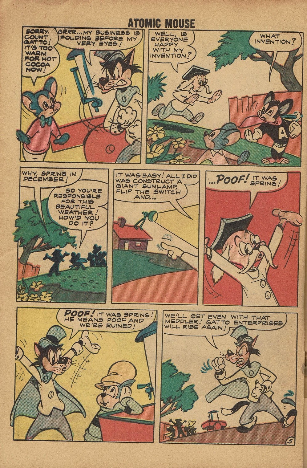 Read online Atomic Mouse comic -  Issue #30 - 8