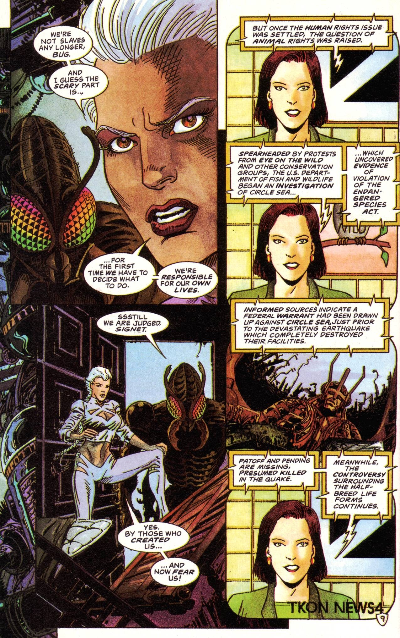 Read online Bar Sinister comic -  Issue #1 - 10