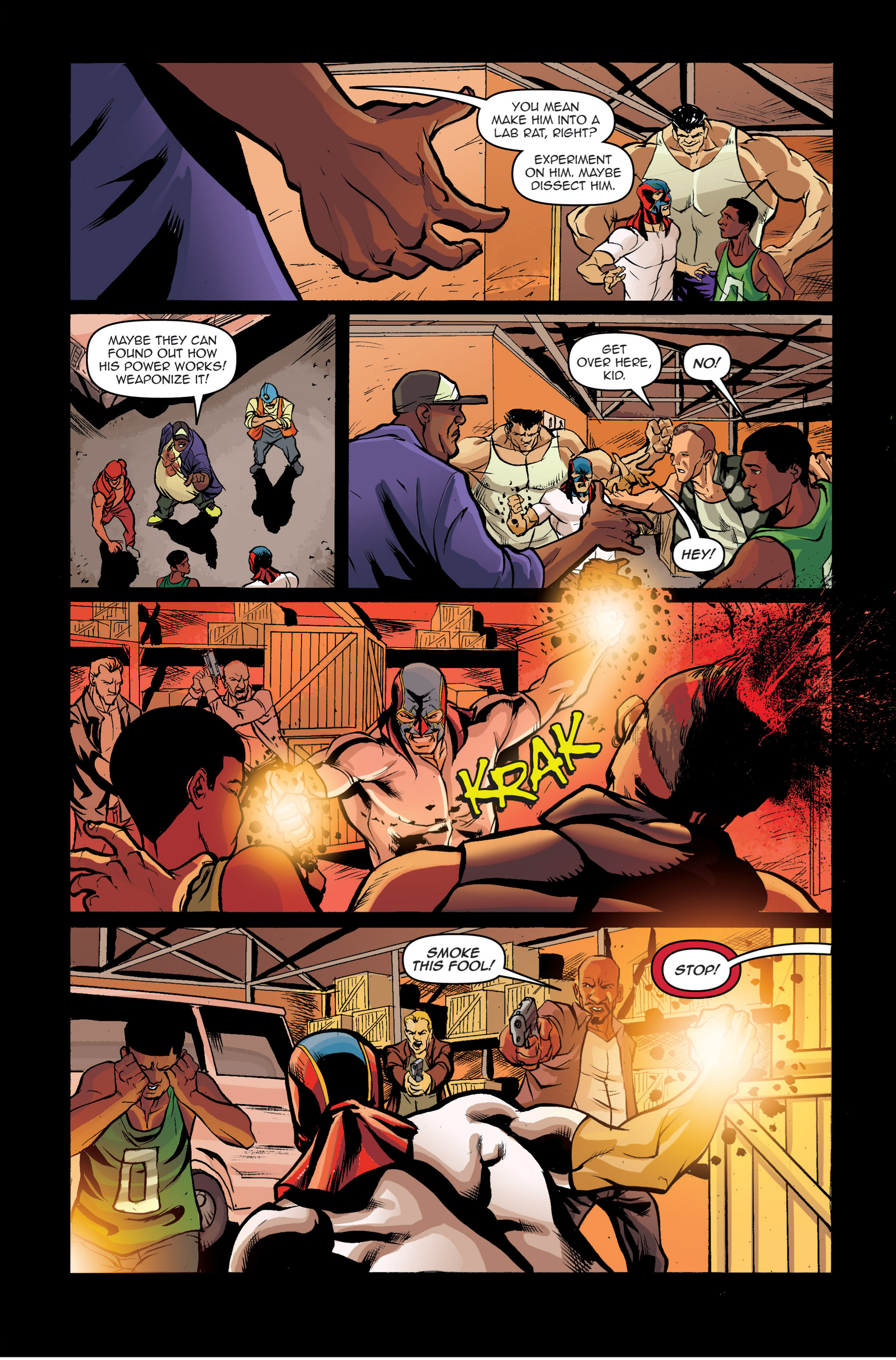 Read online The F1rst Hero: Fight For Your Life comic -  Issue #4 - 10
