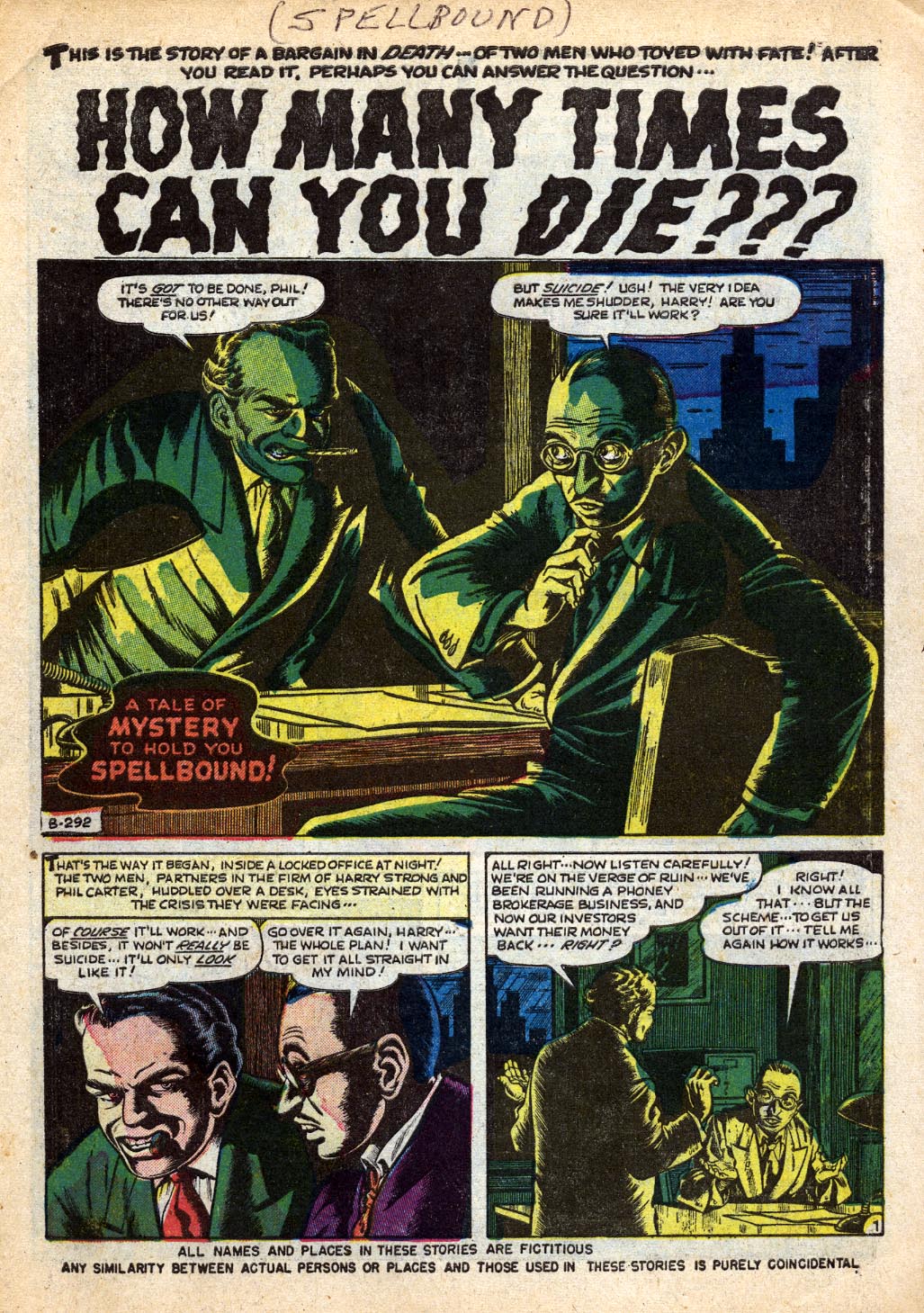 Read online Spellbound (1952) comic -  Issue #10 - 2