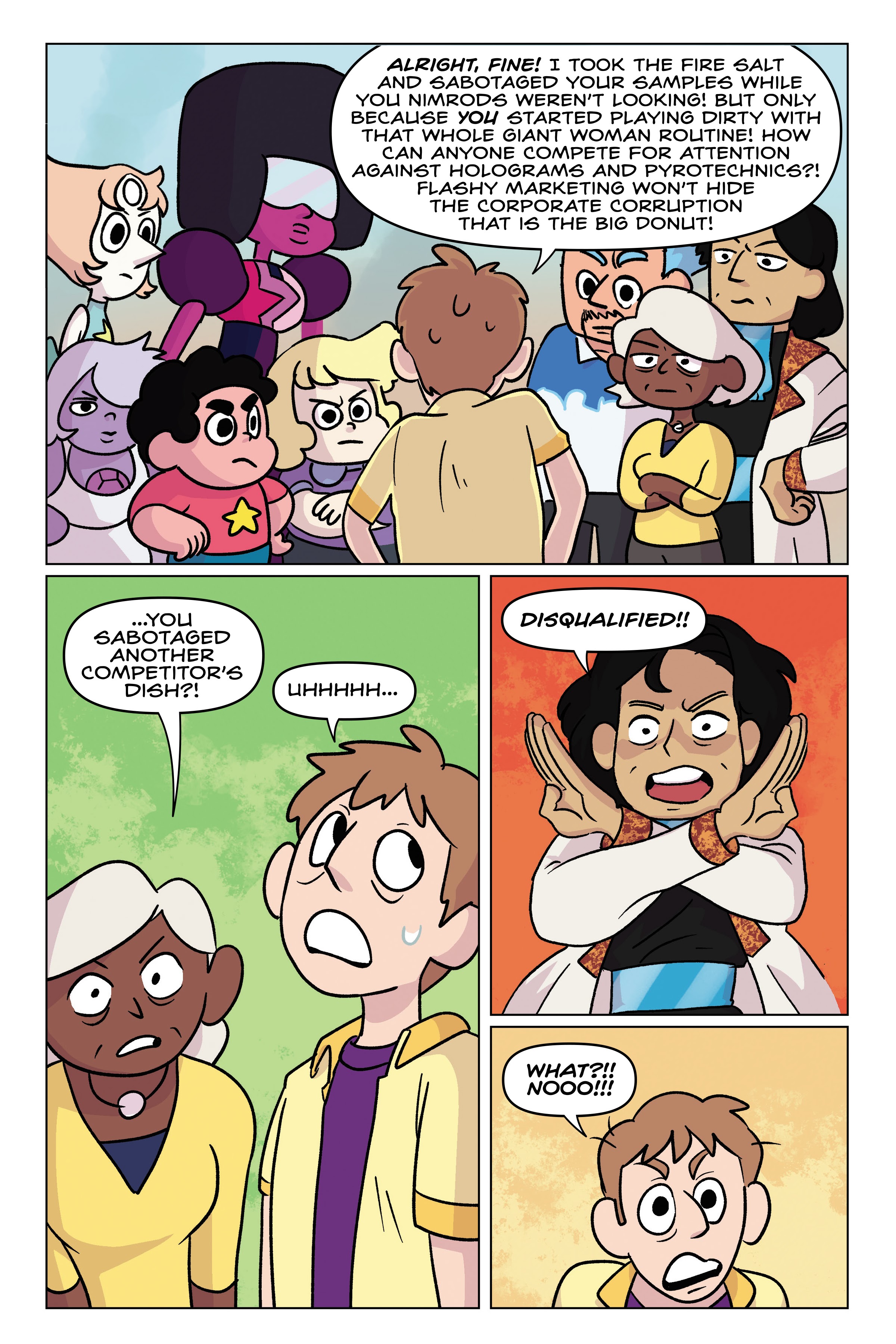 Read online Steven Universe: Ultimate Dough-Down comic -  Issue # TPB - 124