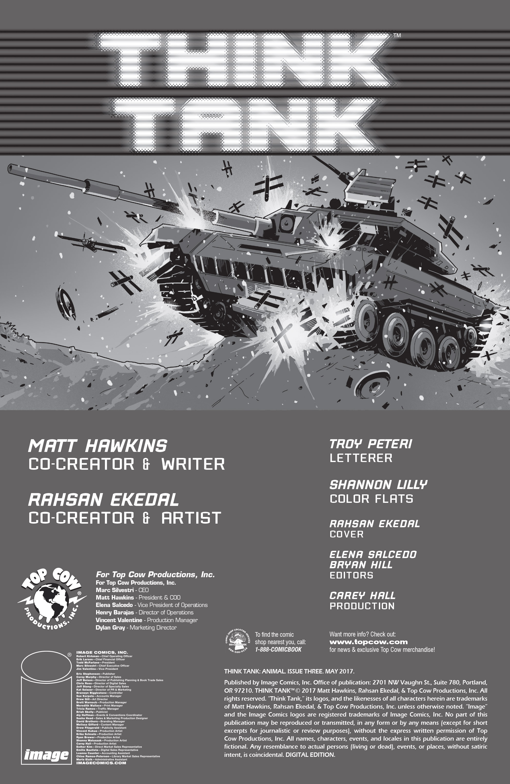 Read online Think Tank, Vol. 5 comic -  Issue #3 - 2
