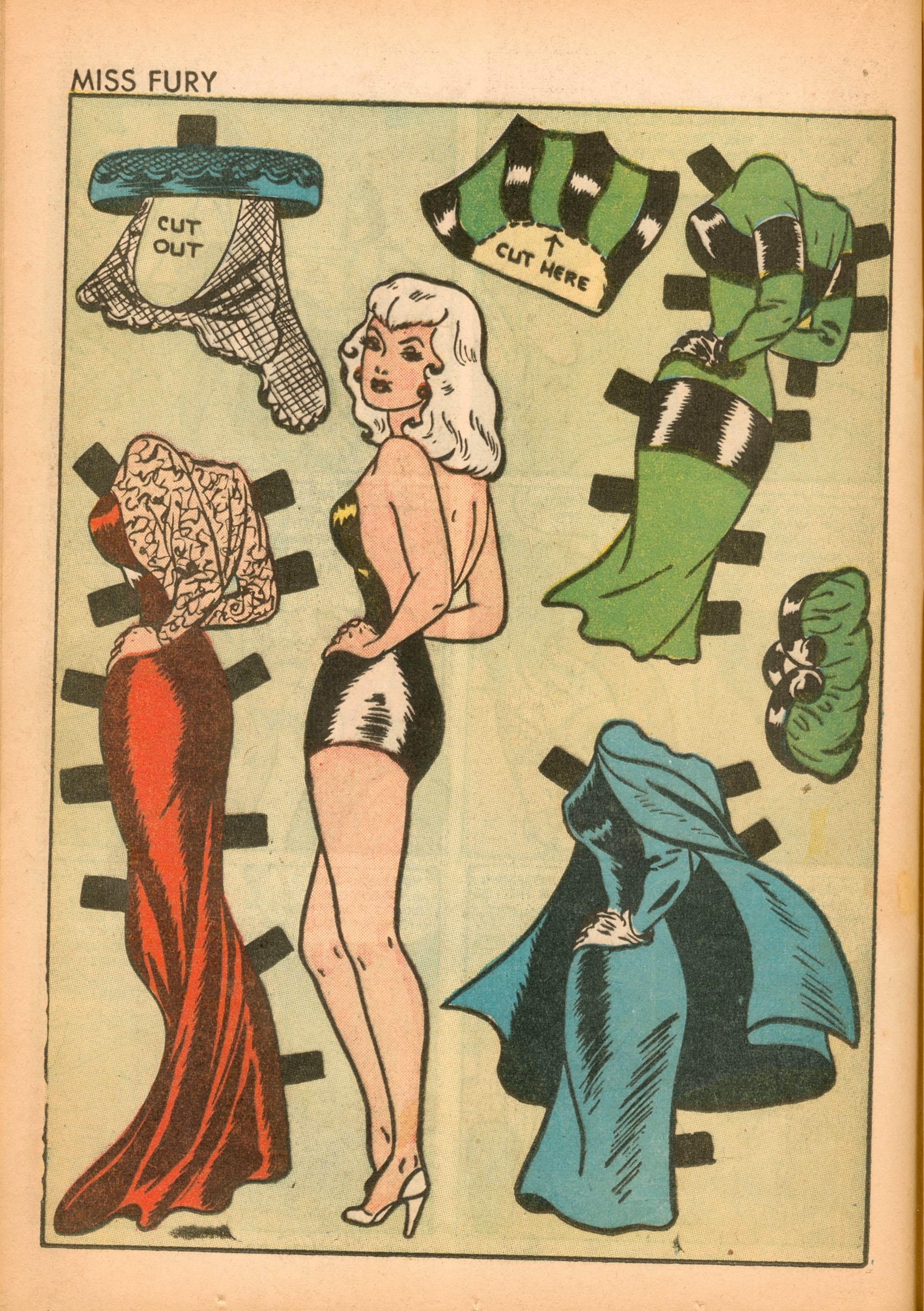 Read online Miss Fury (1942) comic -  Issue #2 - 15