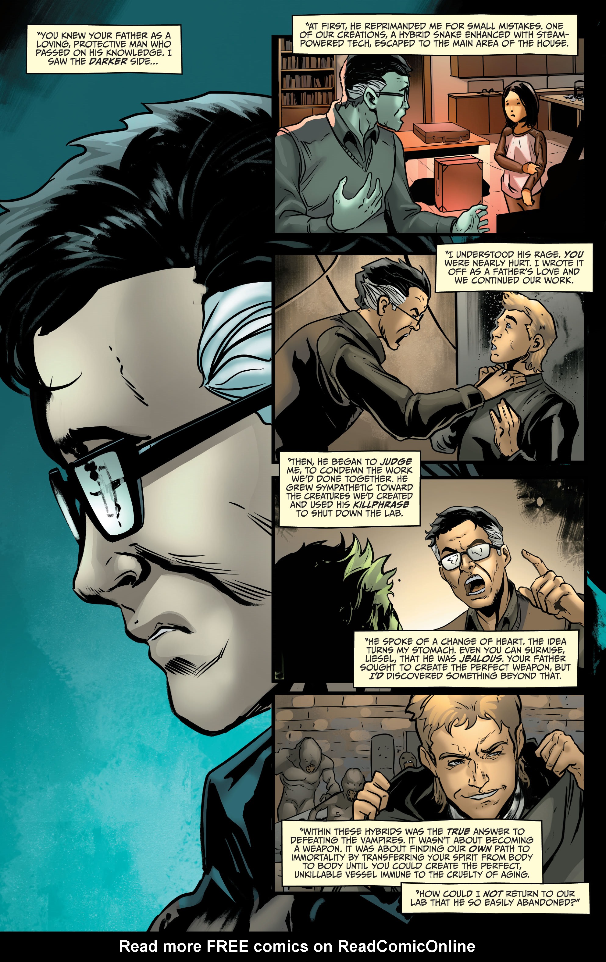 Read online Van Helsing Annual: Sins of the Father comic -  Issue # Full - 52