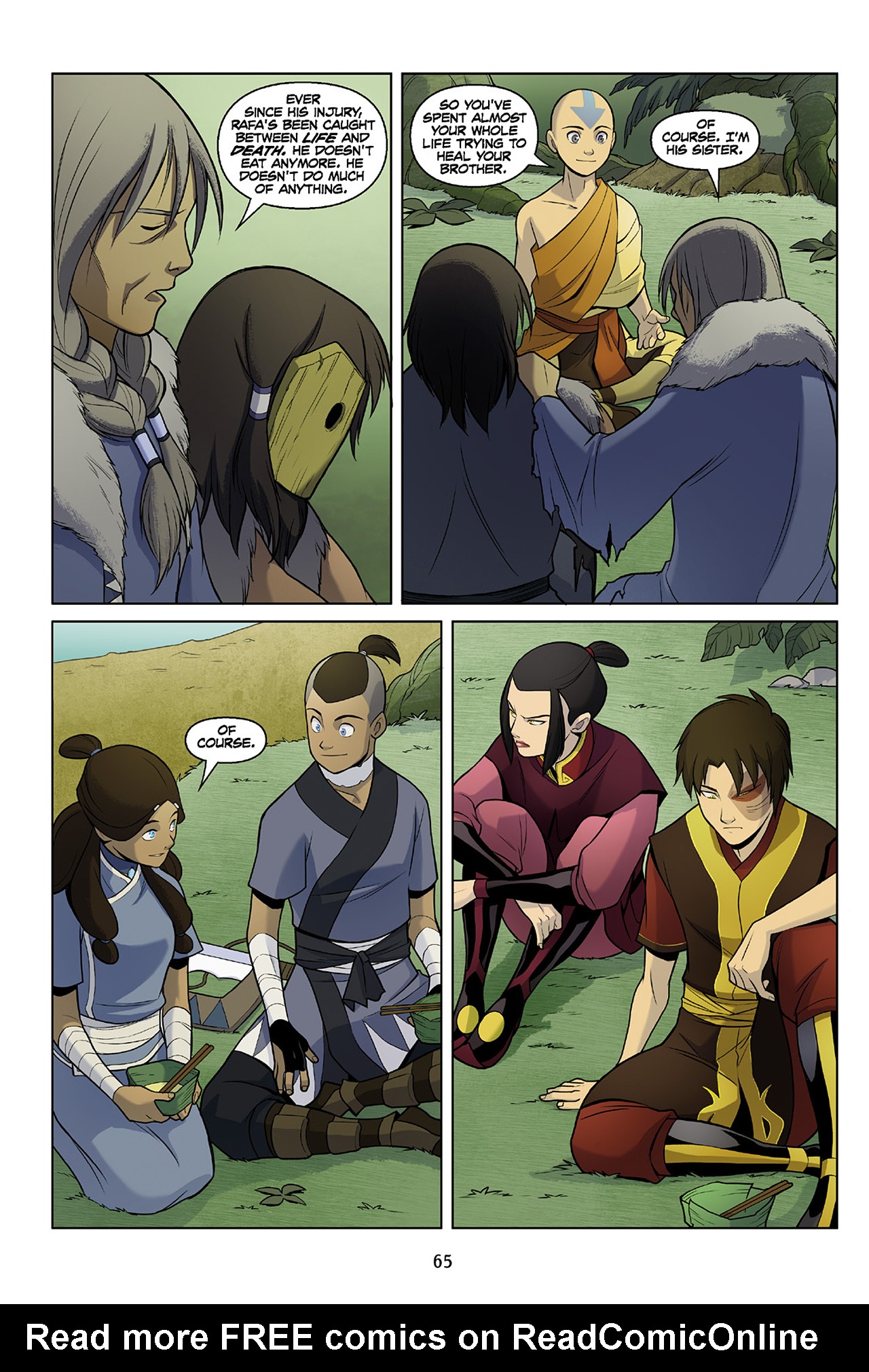 Read online Nickelodeon Avatar: The Last Airbender - The Search comic -  Issue # Part 2 - 66