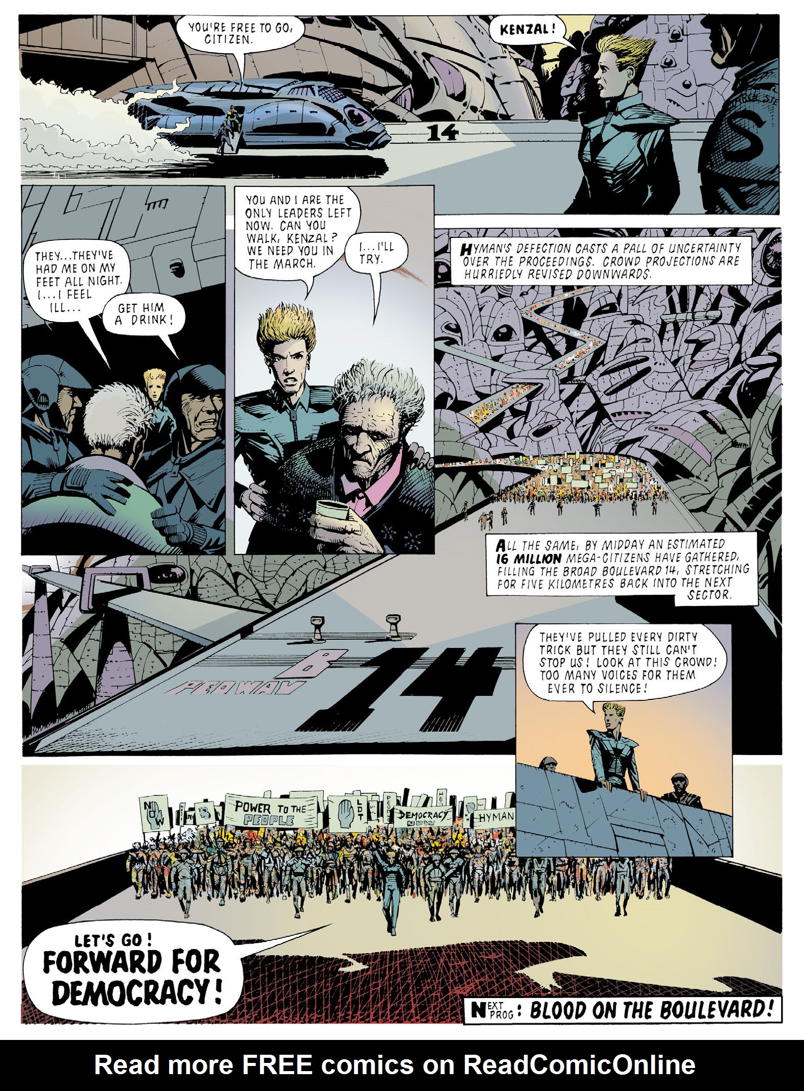 Read online Essential Judge Dredd: America comic -  Issue # TPB (Part 1) - 28