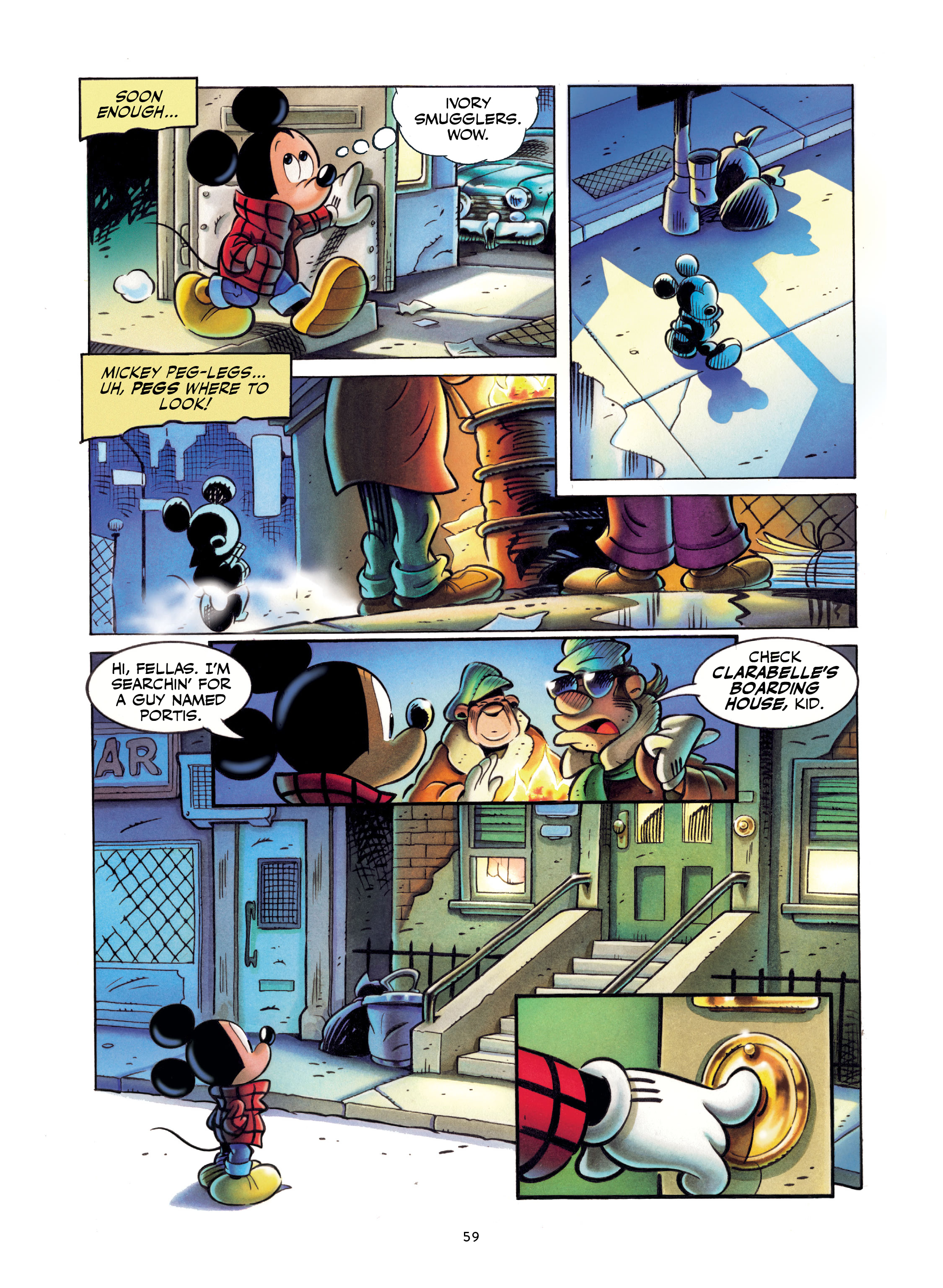 Read online Walt Disney's Mickey and Donald: "For Whom the Doorbell Tolls" and Other Tales Inspired by Hemingway comic -  Issue # TPB (Part 1) - 60
