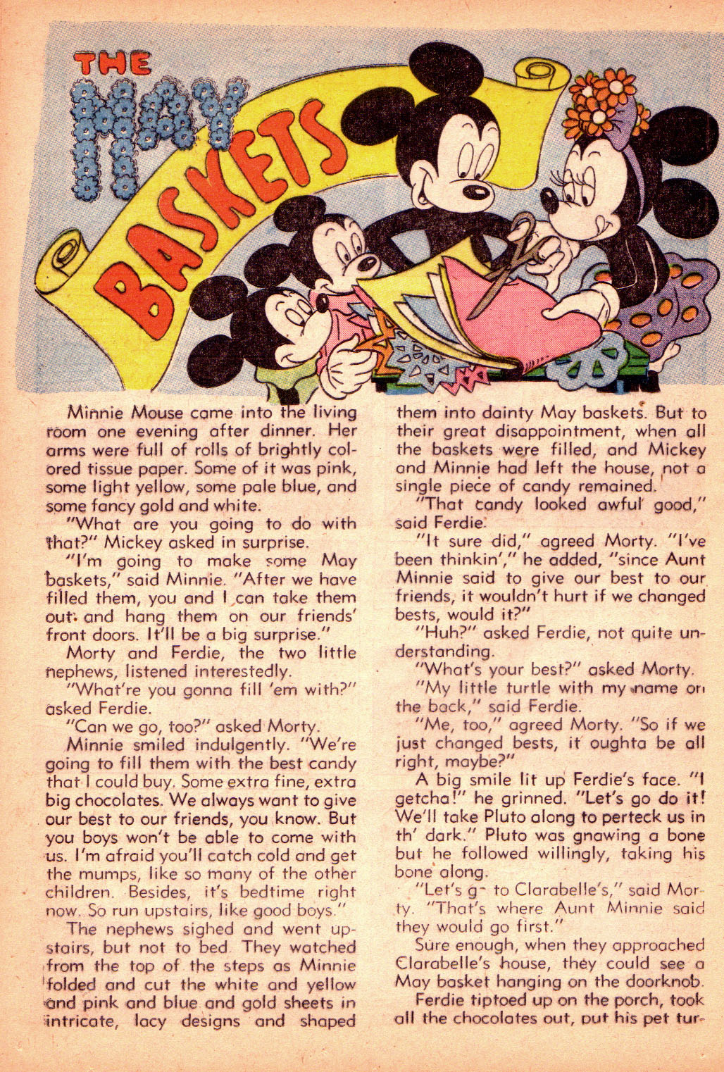 Read online Walt Disney's Comics and Stories comic -  Issue #81 - 34