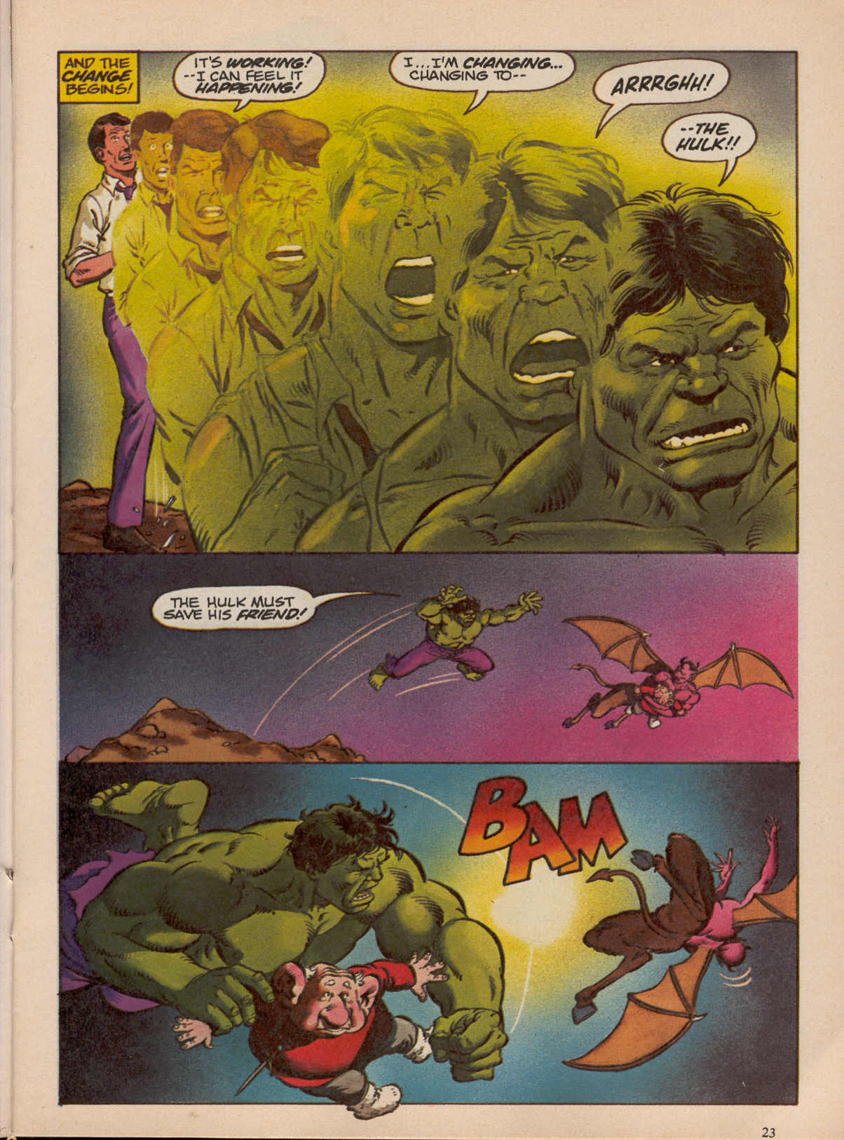 Read online Hulk (1978) comic -  Issue #21 - 23