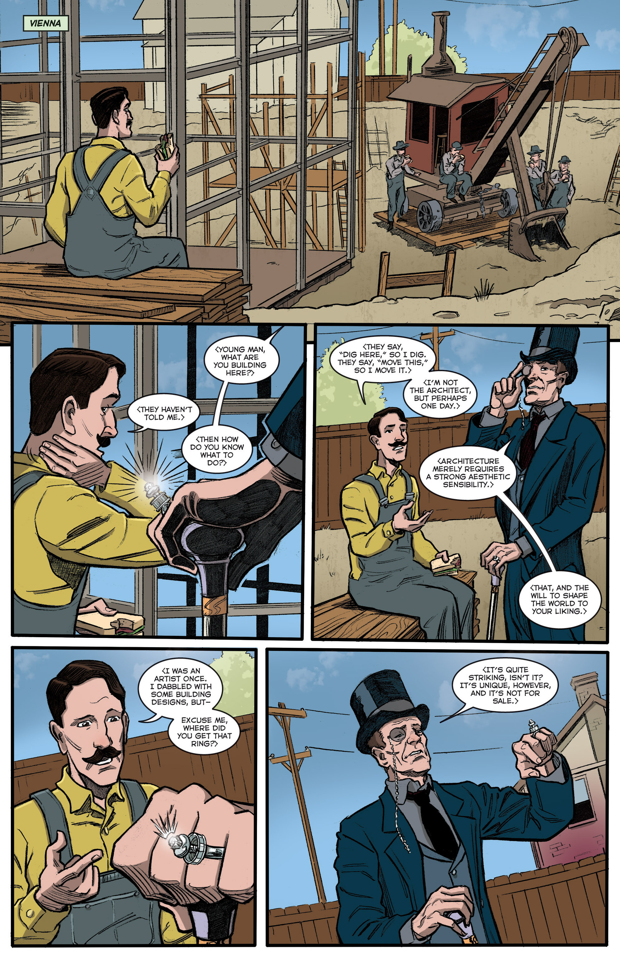 Read online Herald: Lovecraft and Tesla comic -  Issue #8 - 8
