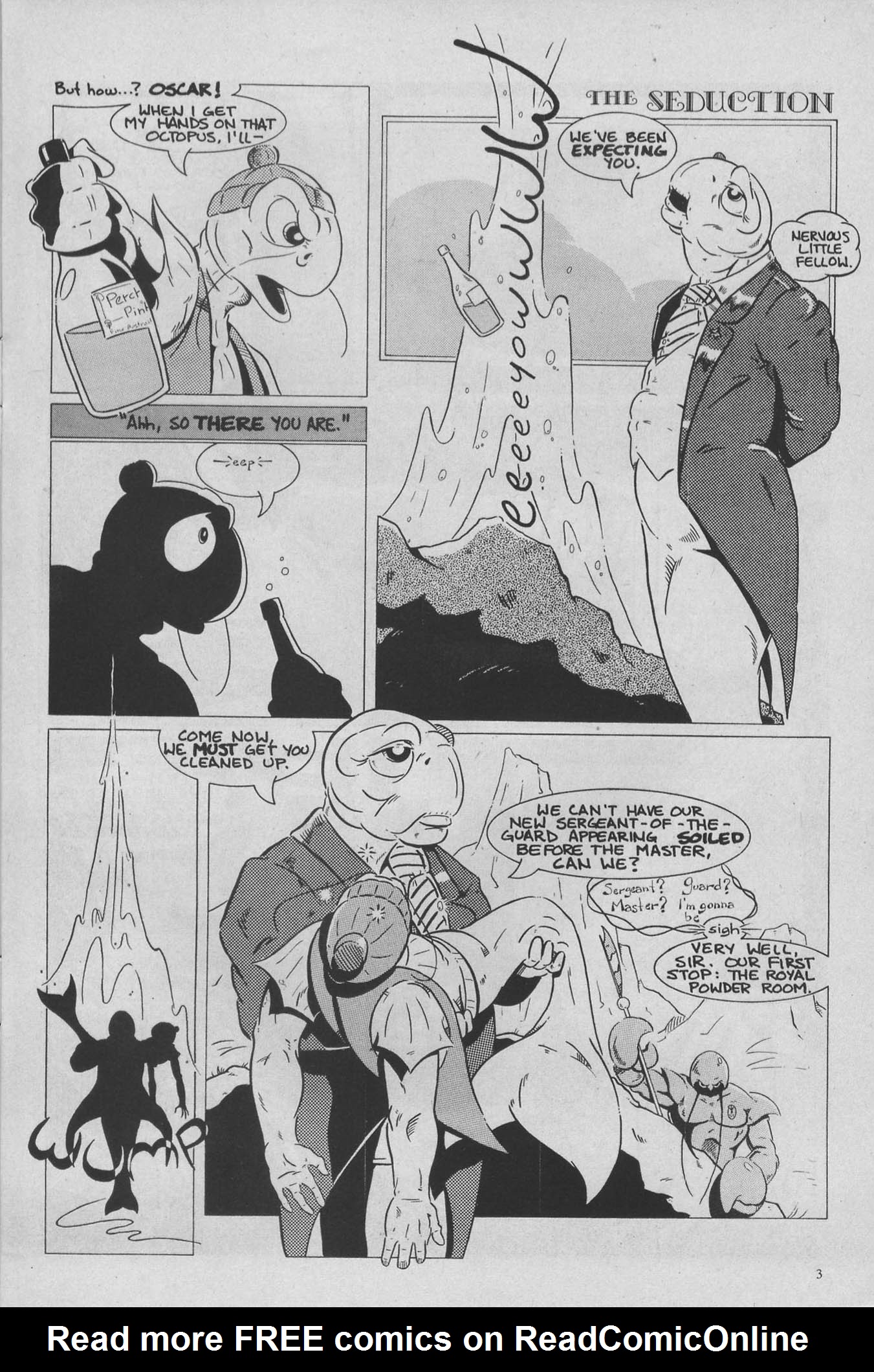 Read online The Fish Police comic -  Issue #3 - 5