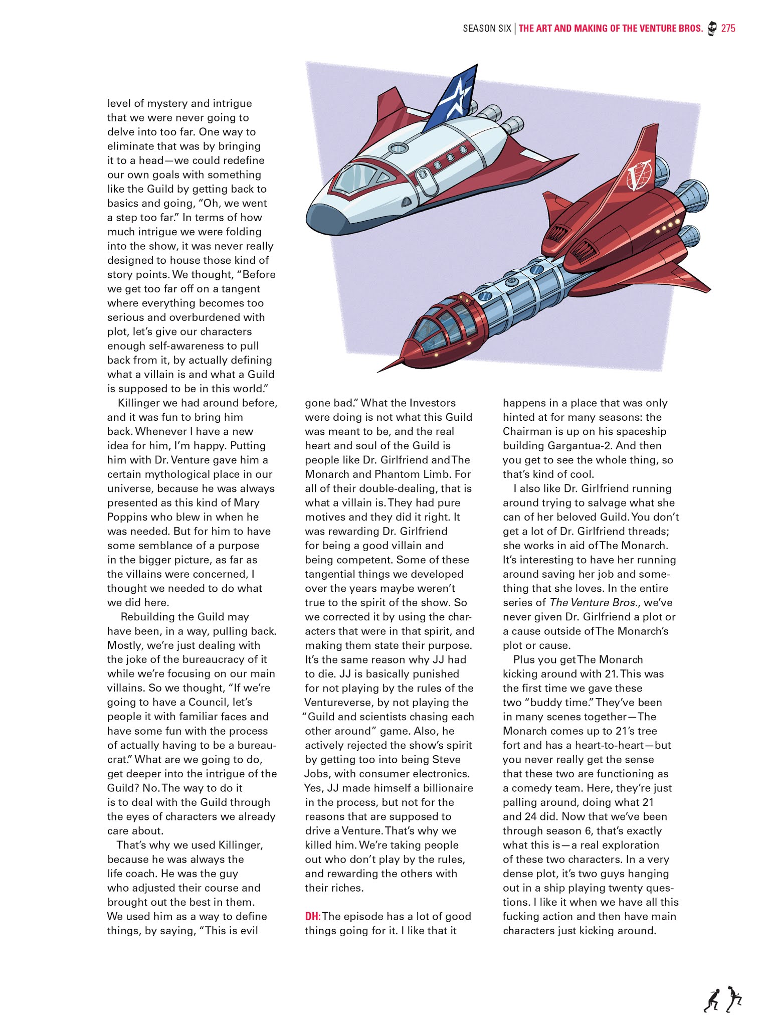 Read online Go Team Venture!: The Art and Making of The Venture Bros. comic -  Issue # TPB (Part 3) - 74