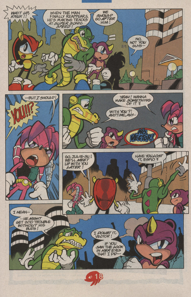 Read online Knuckles the Echidna comic -  Issue #16 - 26