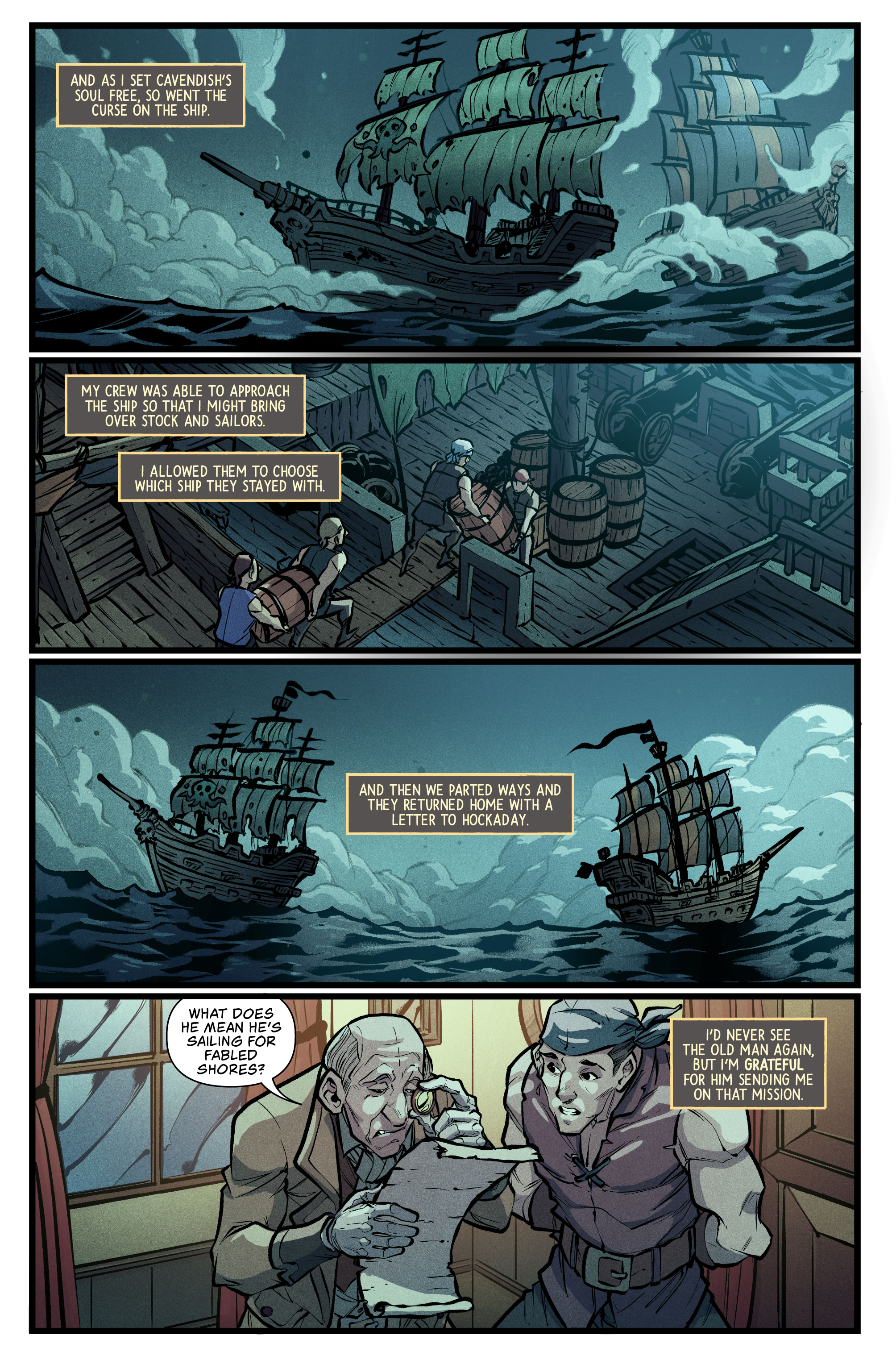 Read online Sea of Thieves comic -  Issue #1 - 13