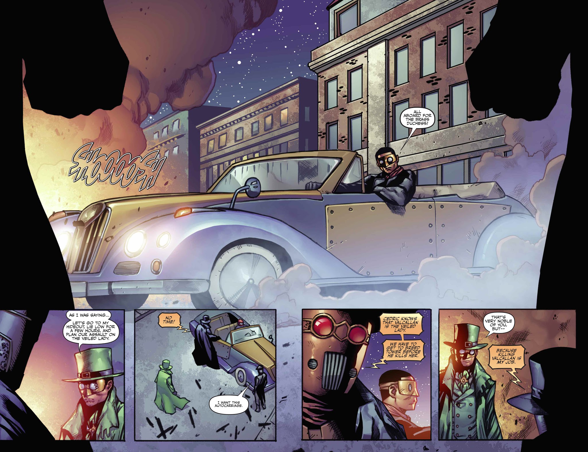 Read online Legenderry: Green Hornet comic -  Issue #4 - 6