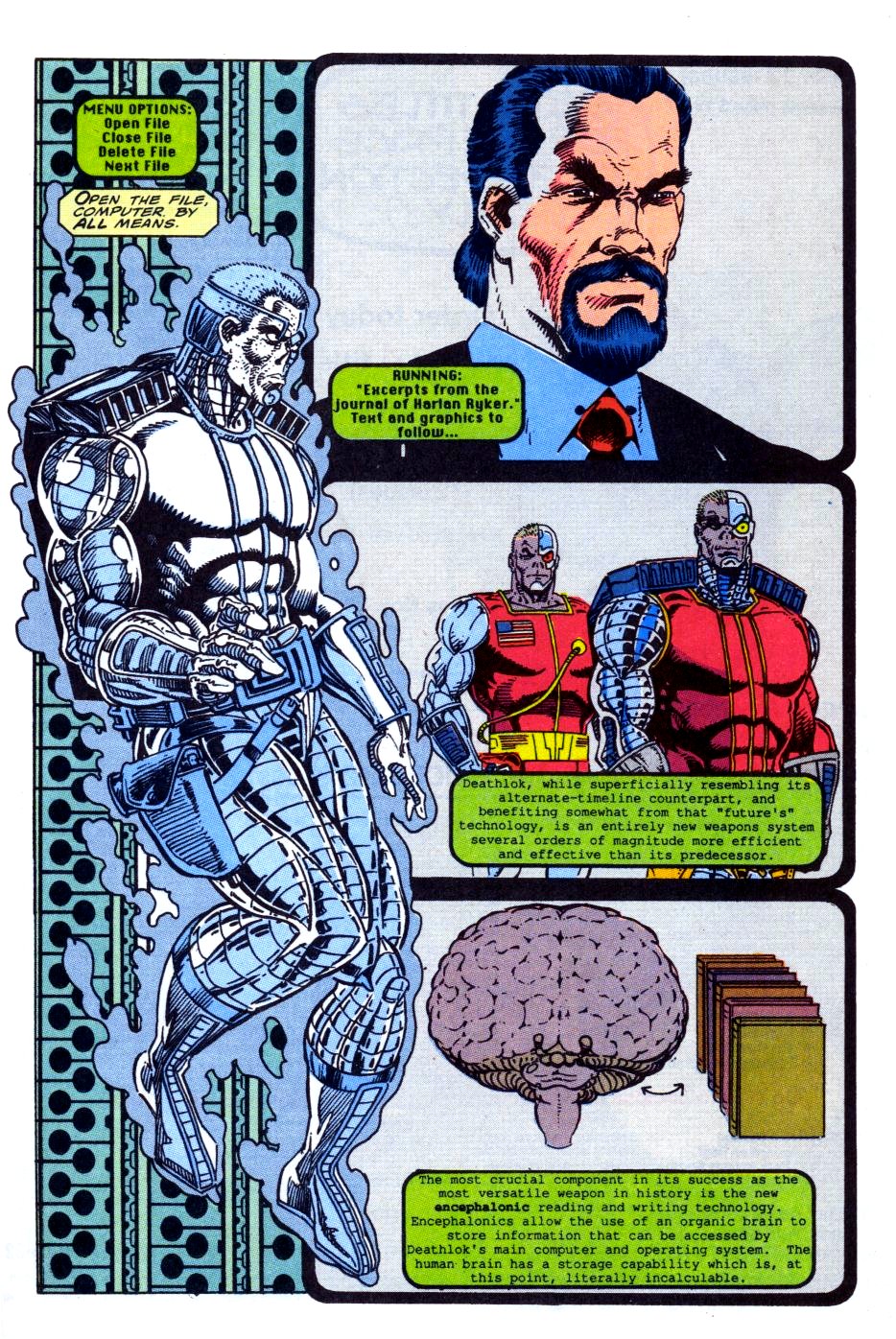 Read online Deathlok (1991) comic -  Issue # _Annual 1 - 33