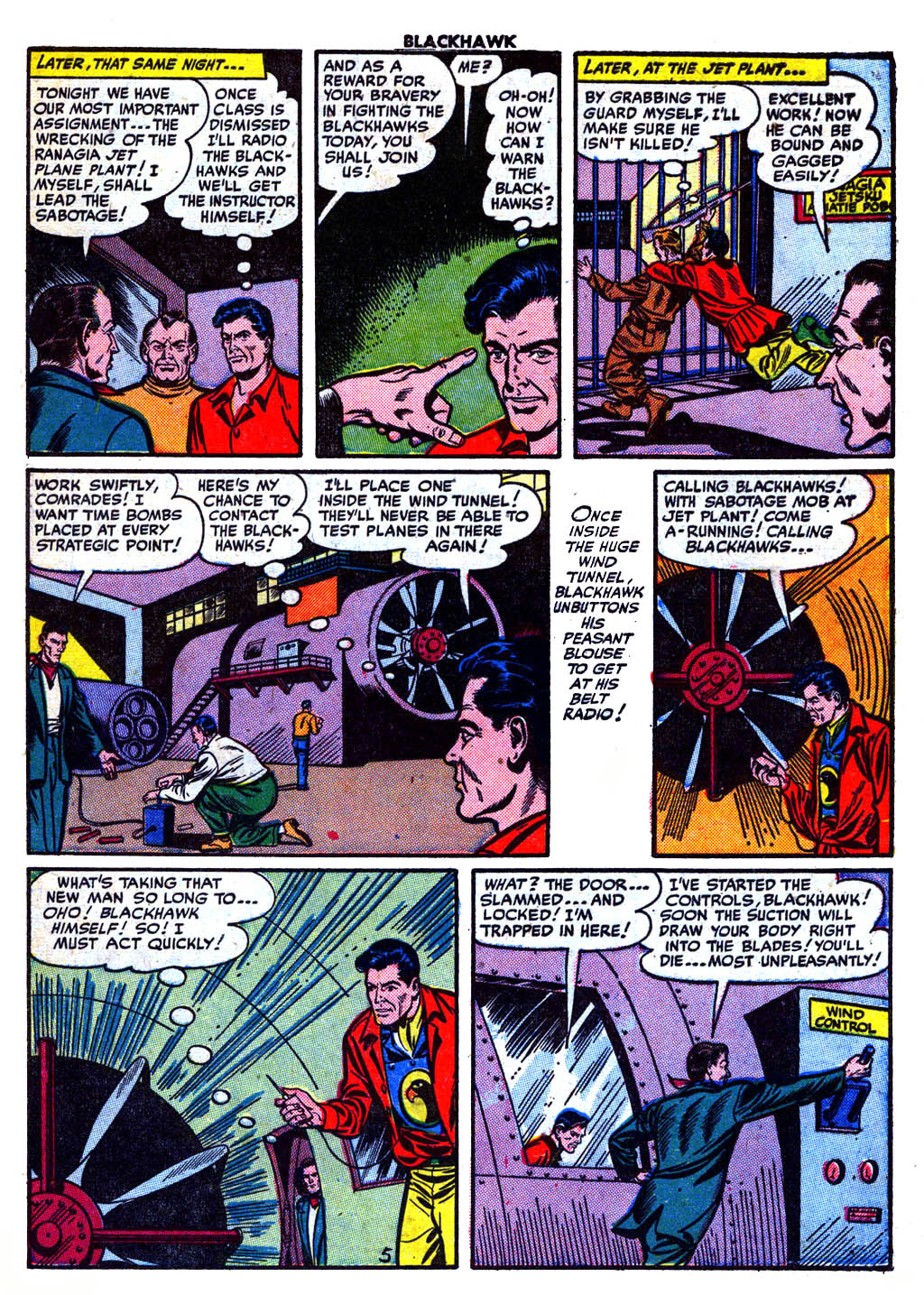 Read online Blackhawk (1957) comic -  Issue #56 - 31