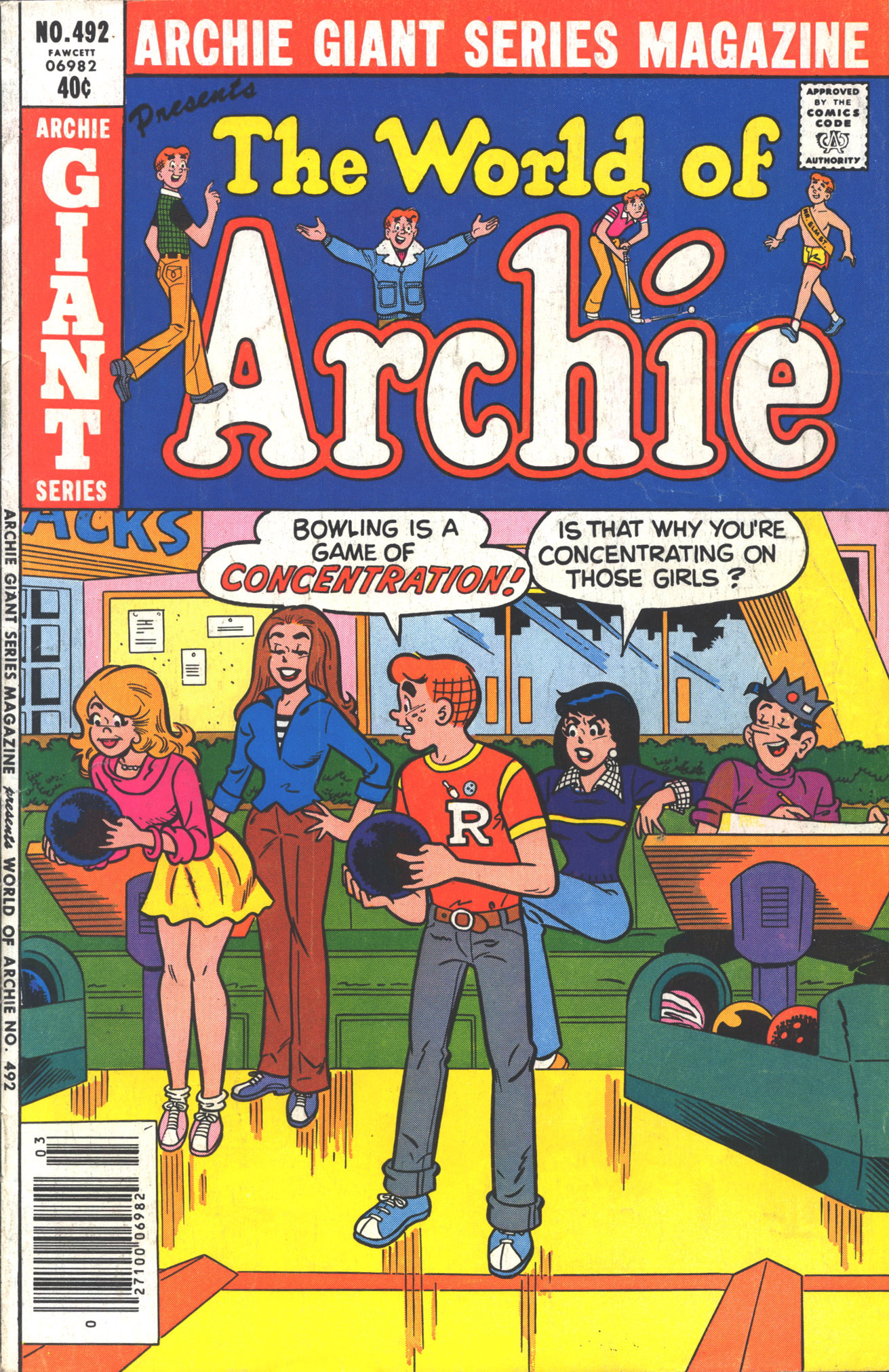 Read online Archie Giant Series Magazine comic -  Issue #492 - 1