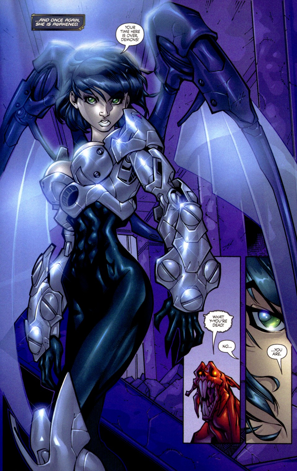 Read online E.V.E. ProtoMecha comic -  Issue #6 - 19