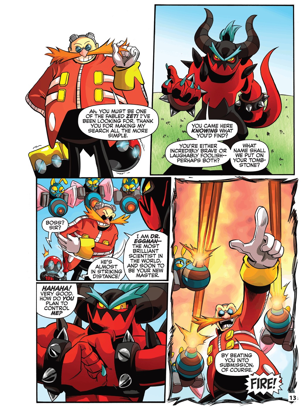 Read online Sonic Super Special Magazine comic -  Issue #9 - 10
